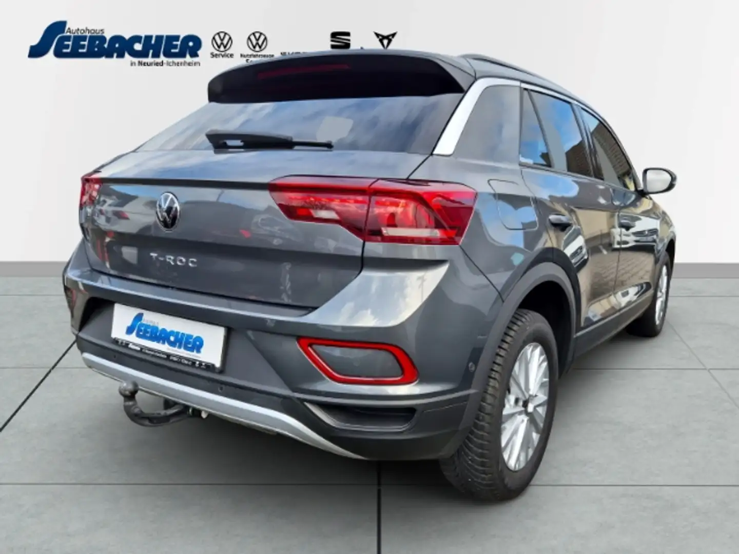 Volkswagen T-Roc *Life* 1.5 TSi DSG *IQ-Drive*Navi*Rü. Kam.*AHK*LED Gris - 2