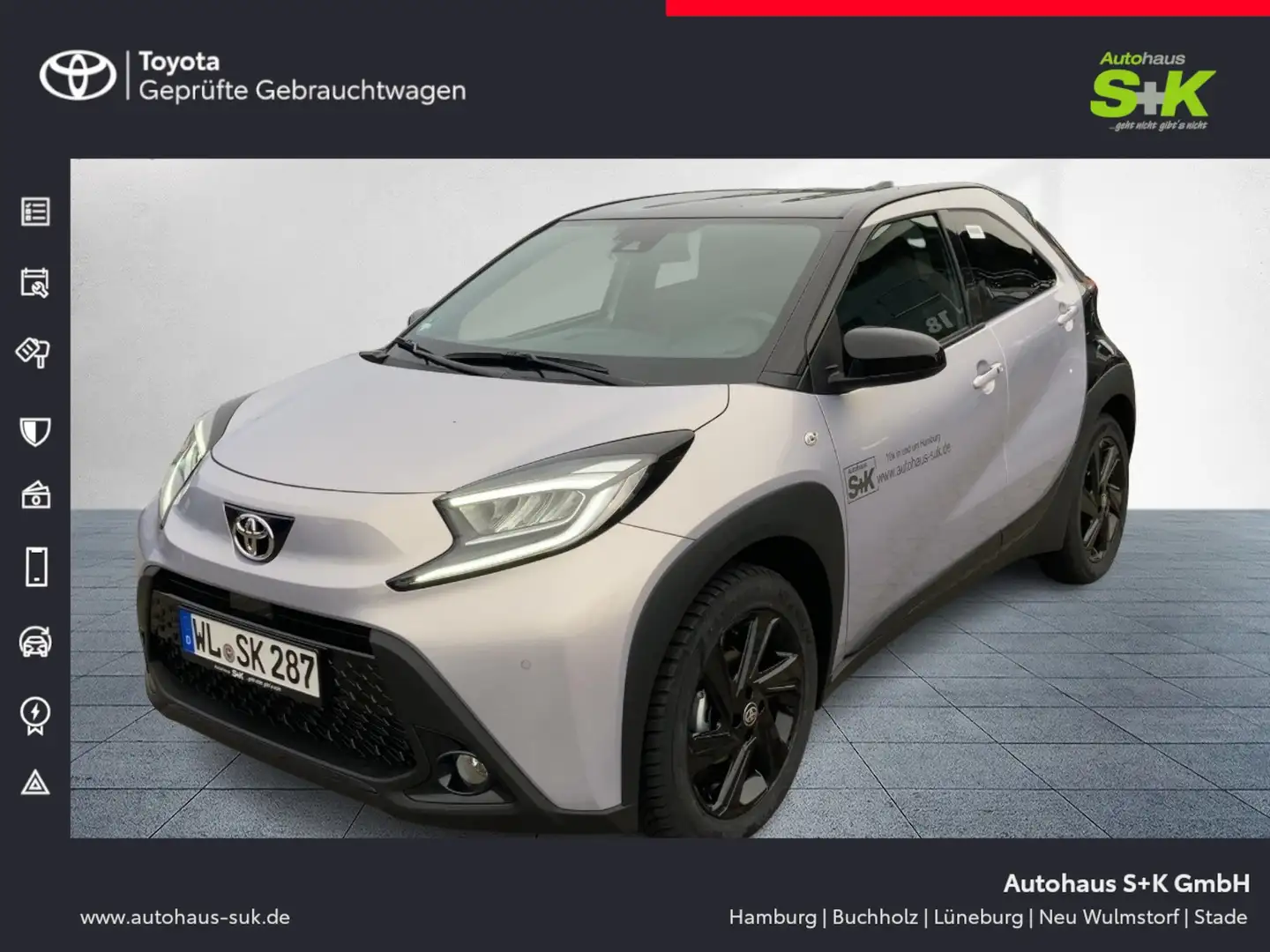 Toyota Aygo X JBL Edition 1,0-l-VVT-i S-CVT*KAMERA*SHZ Schwarz - 1