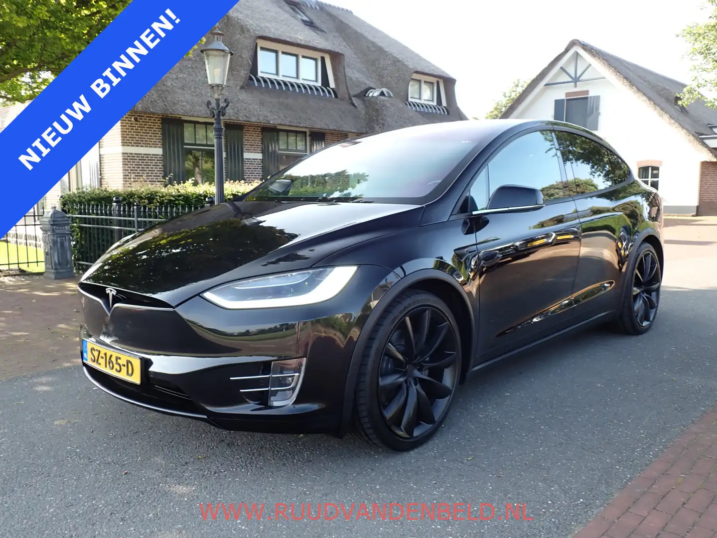 Tesla Model X 75D MCU2 CCS 22-INCH/ENHANCED-AUTOPILOT/CHROME-DEL Zwart - 1