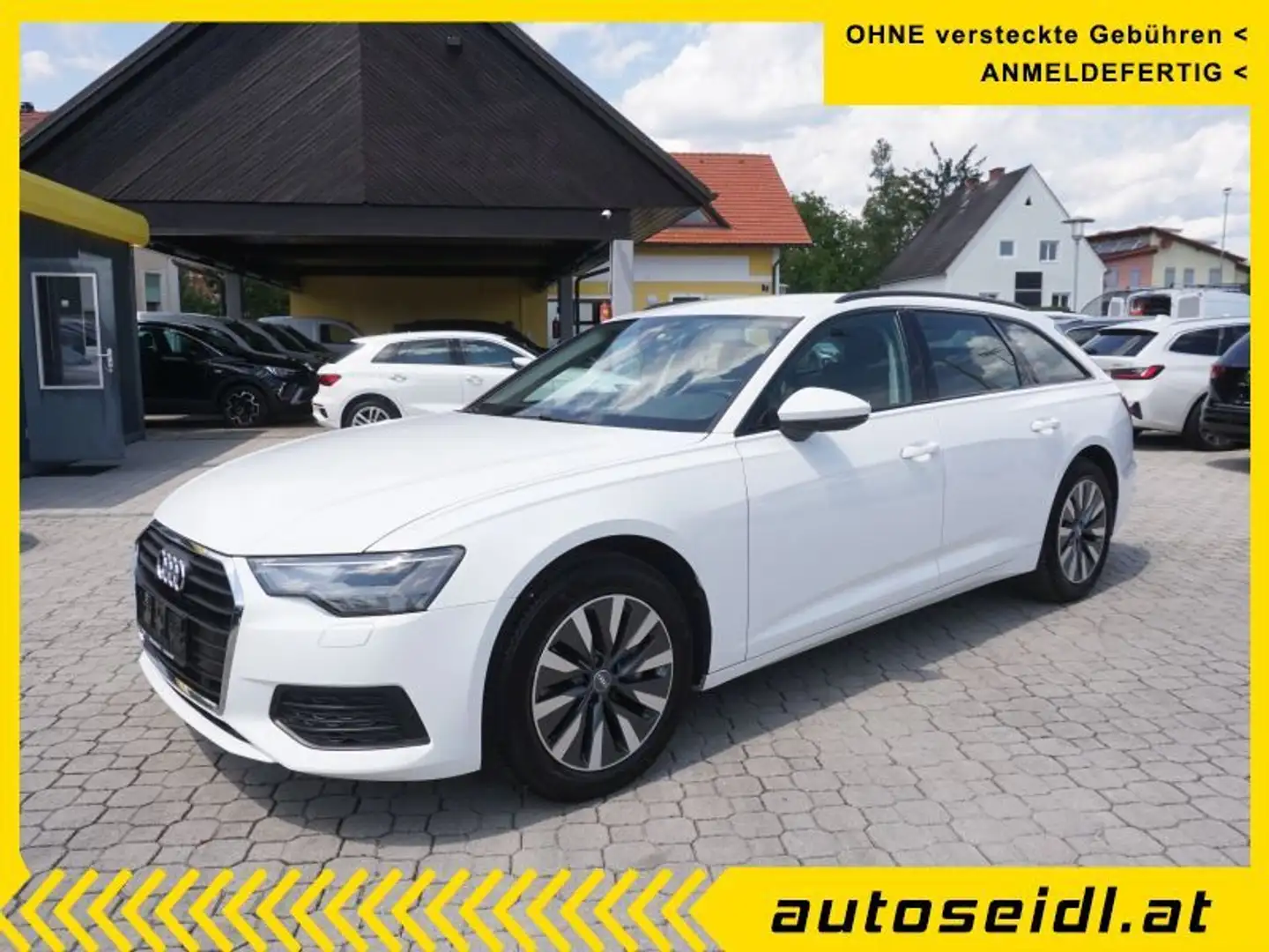 Audi A6 Avant 40 TDI S-tronic *2022er+LEDER+LED* Weiß - 1