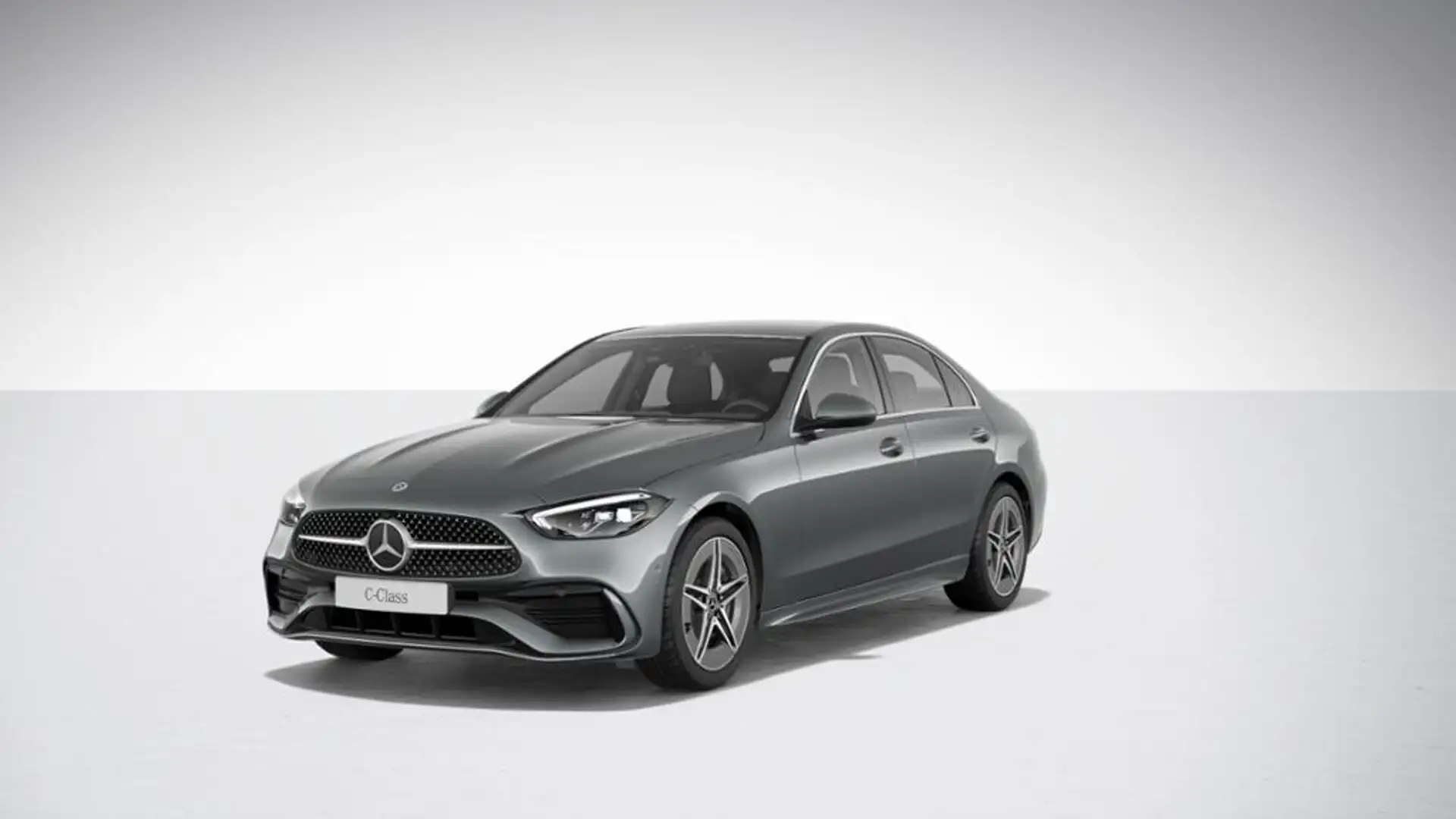 Mercedes-Benz C 220 d AMG/LED/AHK/Fahrass+/Spiegel-P/RfCam/EDW Grijs - 1