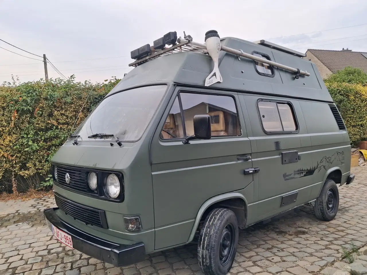 Volkswagen T3 Transporter Joker, Camper, Oldtimer 1.6 td, foto 1