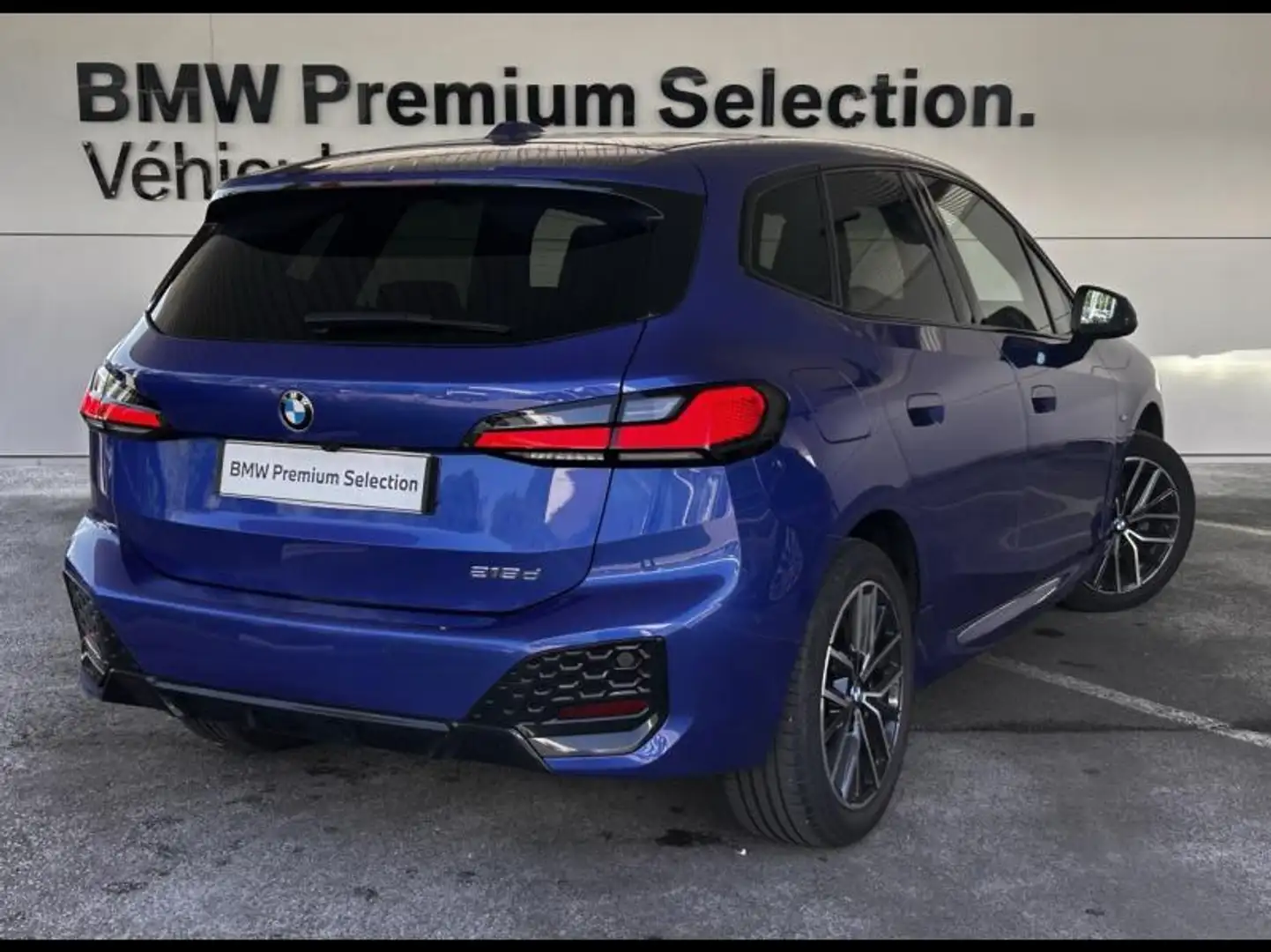 BMW 218 218d 150ch M Sport DKG7 Bleu - 2