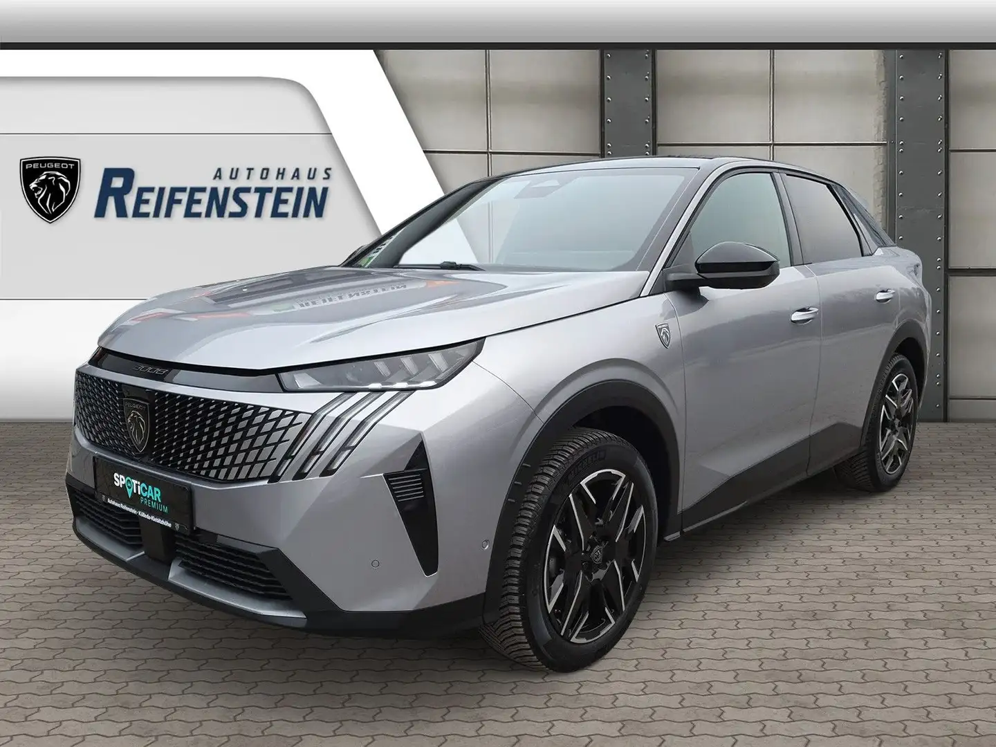 Peugeot 3008 Hybrid 145 GT SITZHEIZUNG V&H 360°K MATRIX Gris - 1