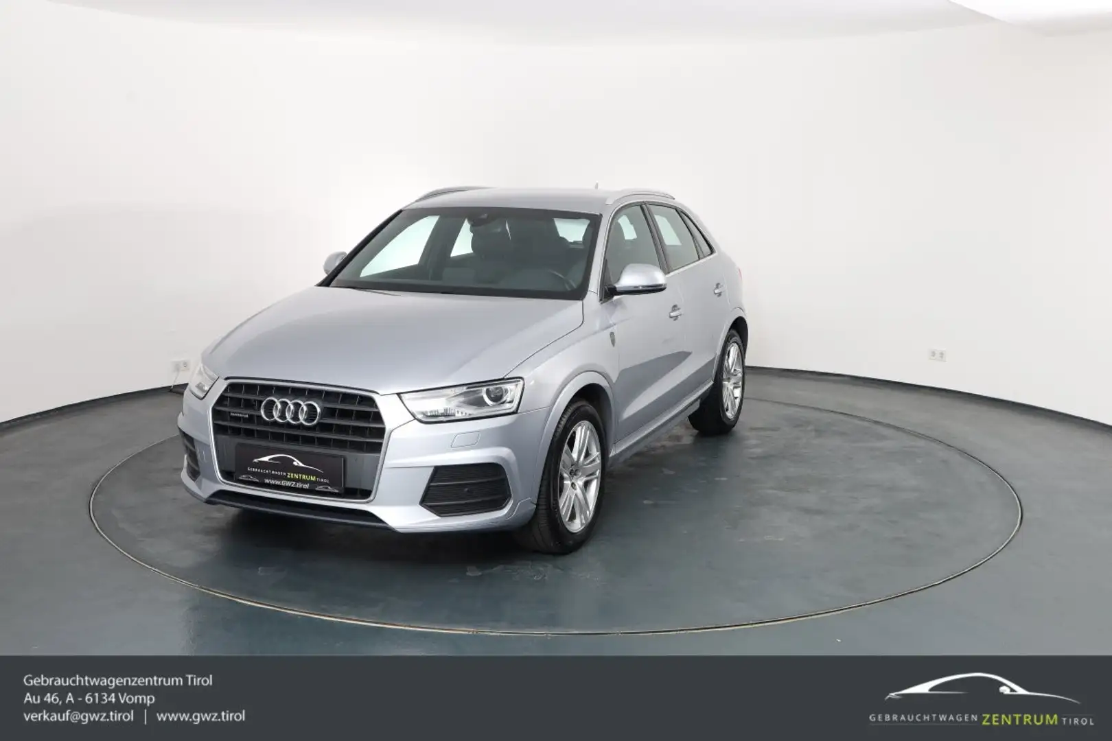 Audi Q3 2,0 TDI Sport Quattro S-tronic* S line* NAVI* V... Silber - 1