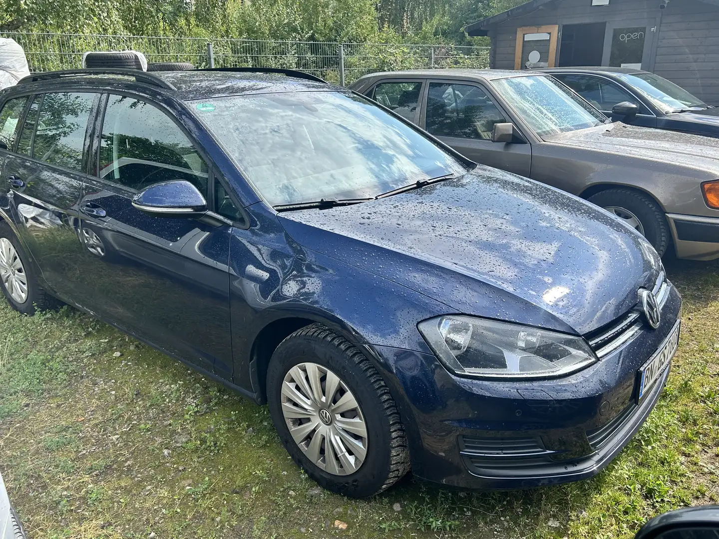 Volkswagen Golf Variant VII Trendline BMT Bleu - 2
