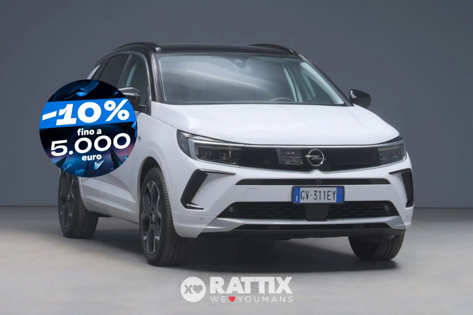 Opel Grandland 1.5 Ecotec 130CV Ultimate AT8 Bianco - 1