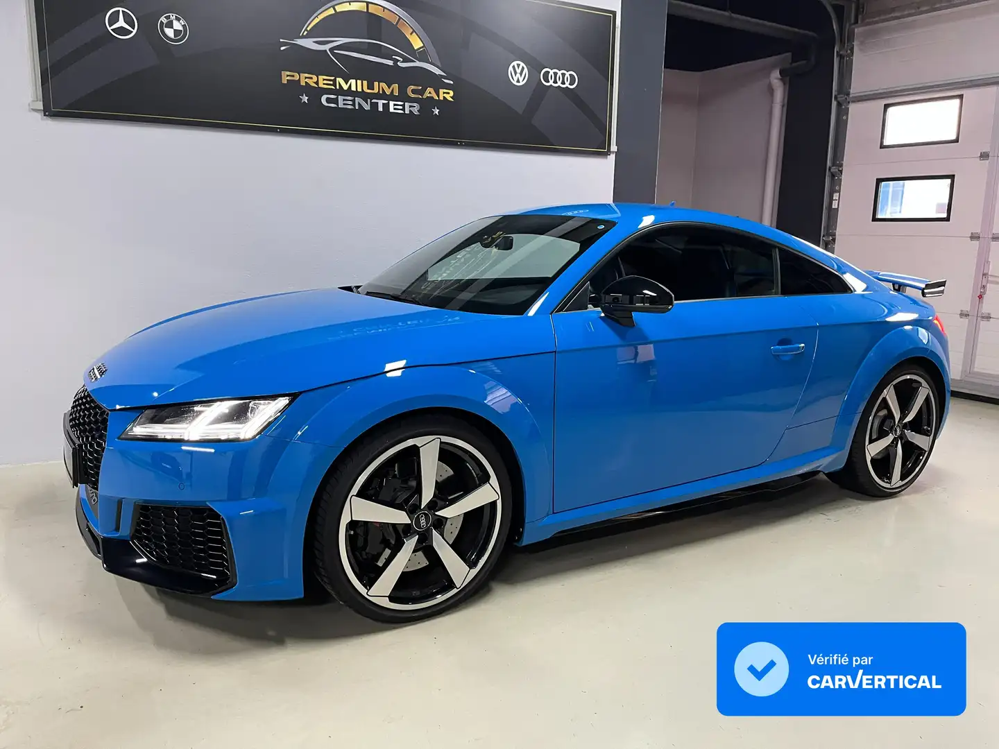 Audi TT RS Coupé (8J) 2.5 TFSI 400 CV - S tronic 7 Quattro Blauw - 1