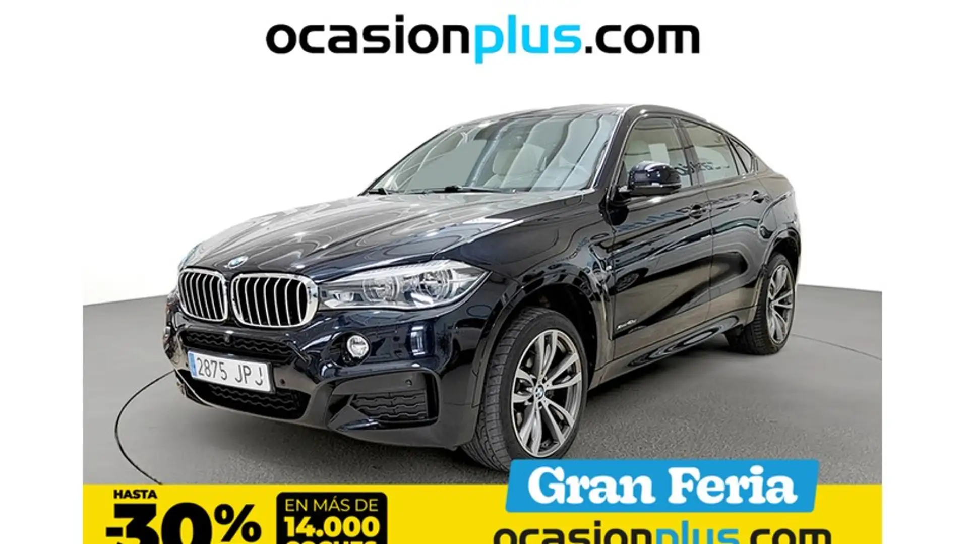 BMW X6 xDrive 40dA Zwart - 1