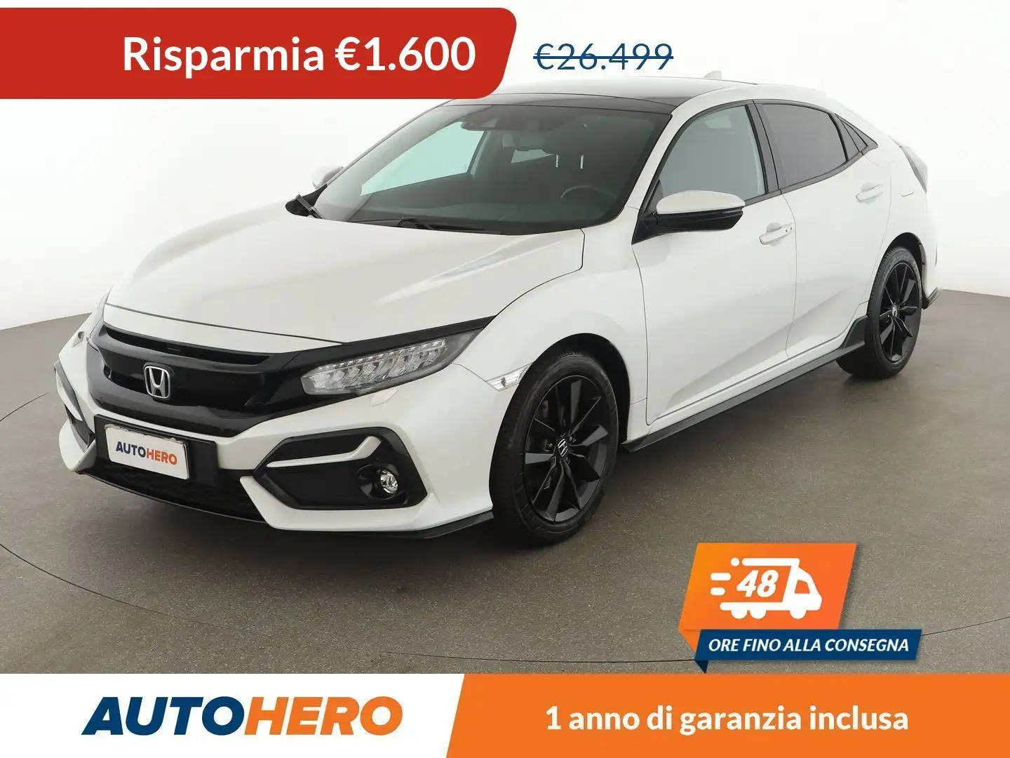 Honda Civic 1.5 VTEC Sport Plus Fehér - 1