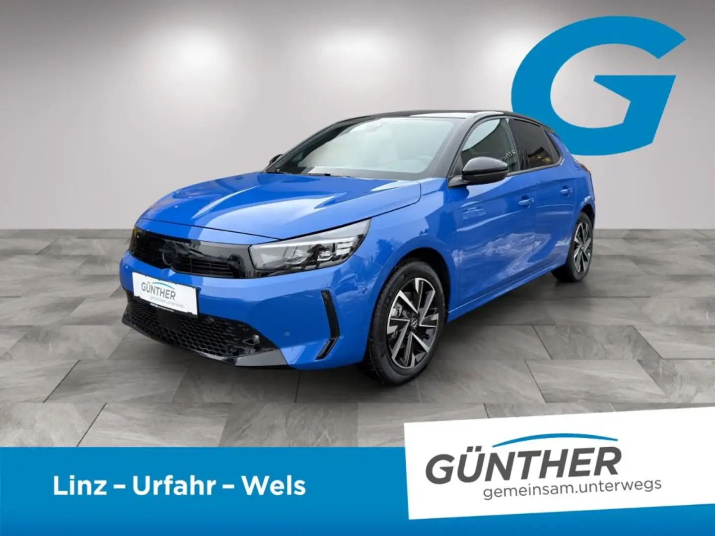 Opel Corsa GS 1.2  Direct Injection Turbo Blau - 1