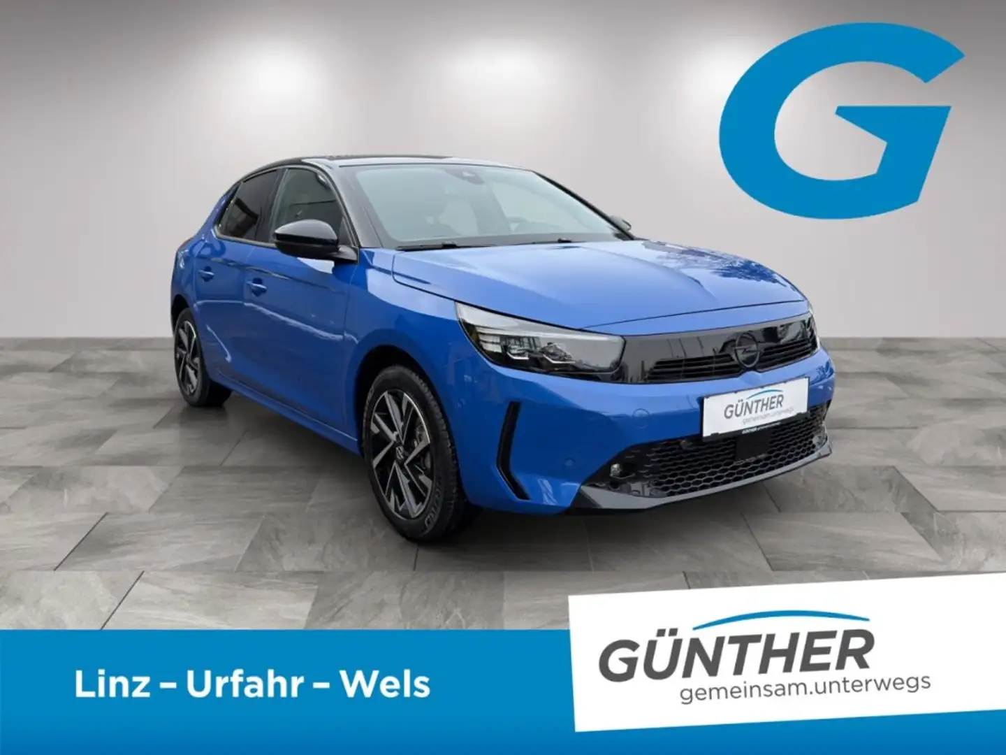 Opel Corsa GS 1.2  Direct Injection Turbo Blau - 2