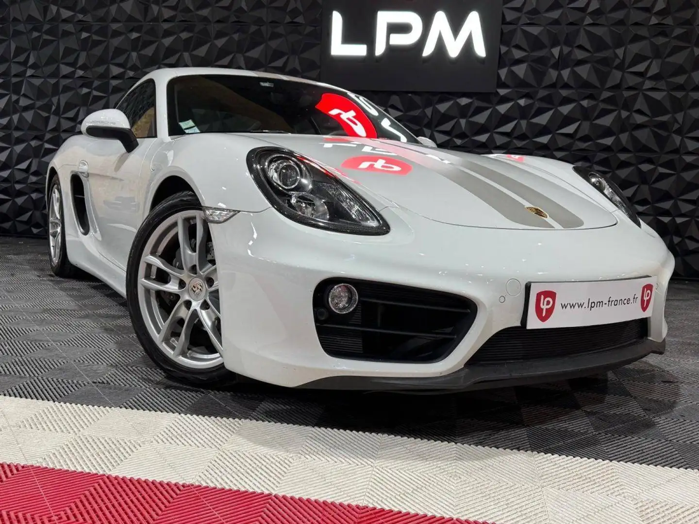 Porsche Cayman II (981) 2.7 275ch PDK Wit - 2
