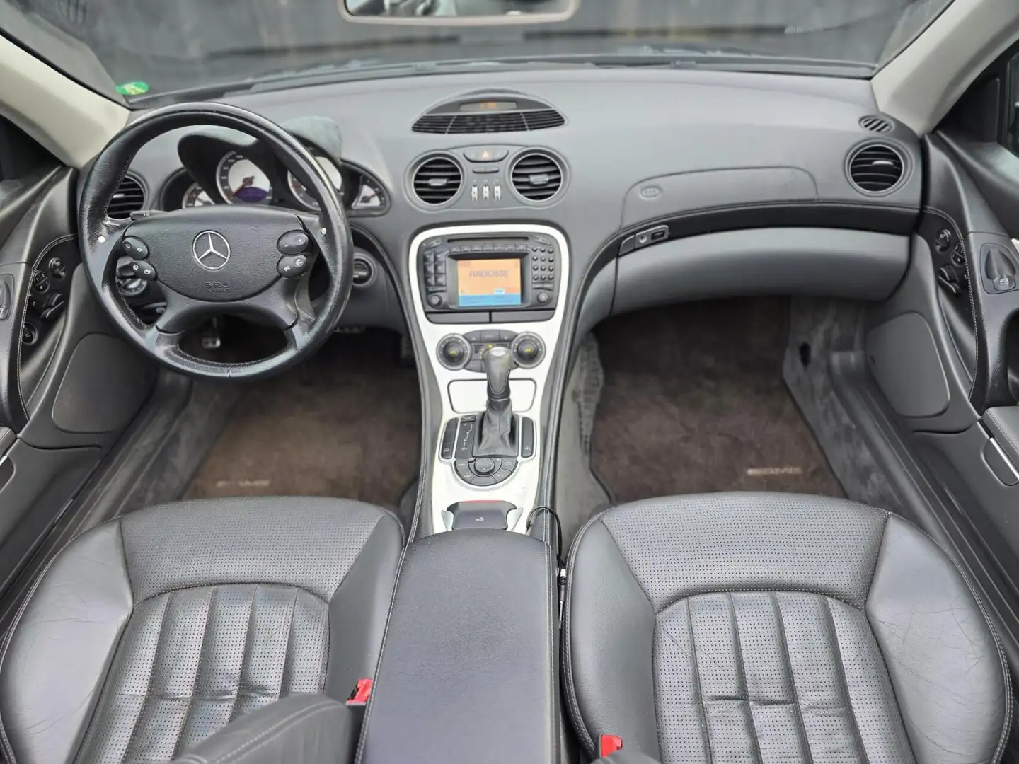 Mercedes-Benz SL 55 AMG 500PK| Dealer onderhouden| Keurig| Zwart - 2