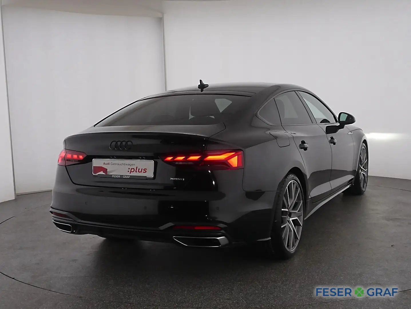 Audi A5 Sportback S line 40 TFSI qu. matrix LED/ACC Schwarz - 2