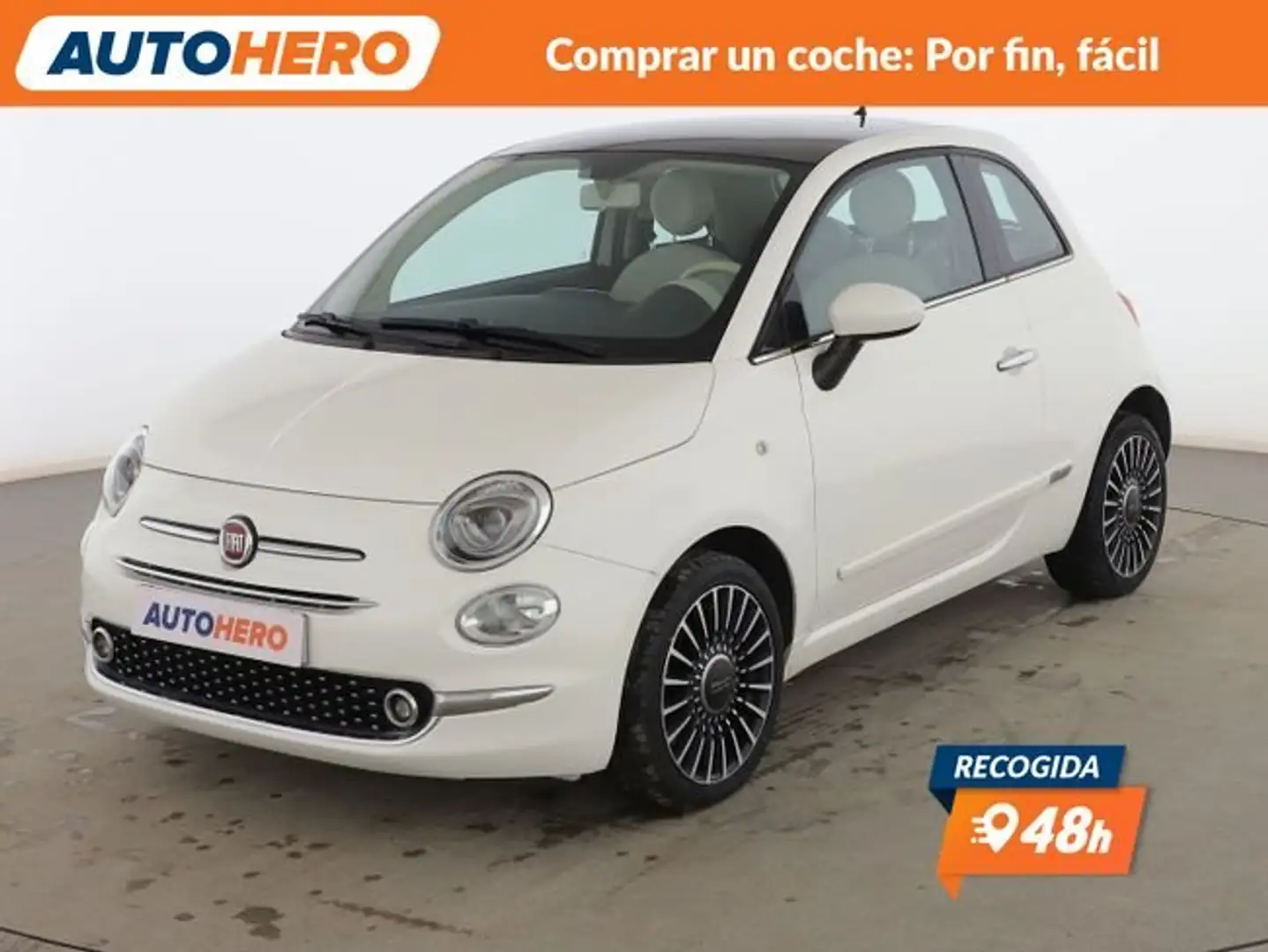 Fiat 500 1.2 Lounge Blanco - 1