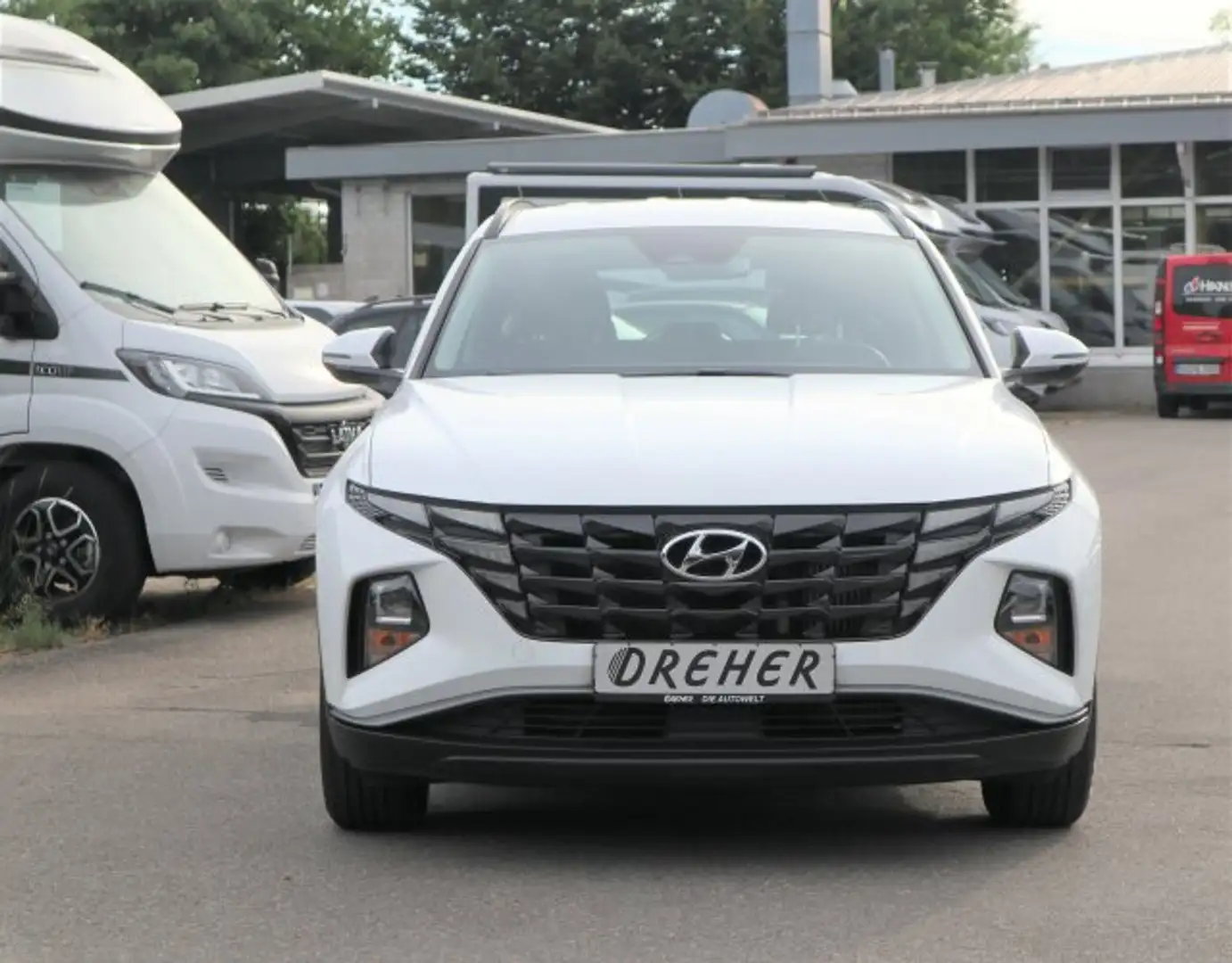 Hyundai TUCSON Tucson SELECT Plus / Sitzheiz/ALU/Funktionspaket Weiß - 2