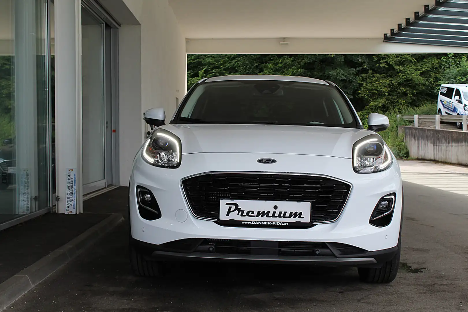 Ford Puma TITANIUM 125 PS Ecoboost/Benzin Mild-Hybrid (PR... Weiß - 2