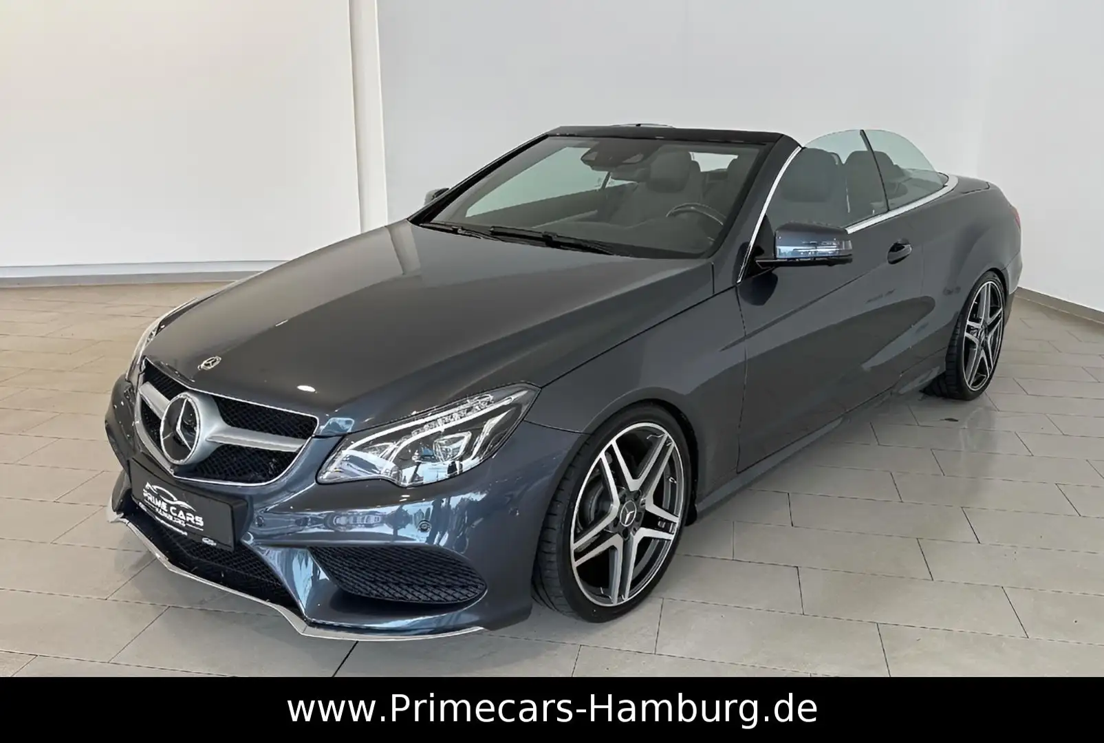 Mercedes-Benz E 350 d Cabrio AMG-LINE|360°|AHK|LED|DTR+|AIRSCA. Grau - 1