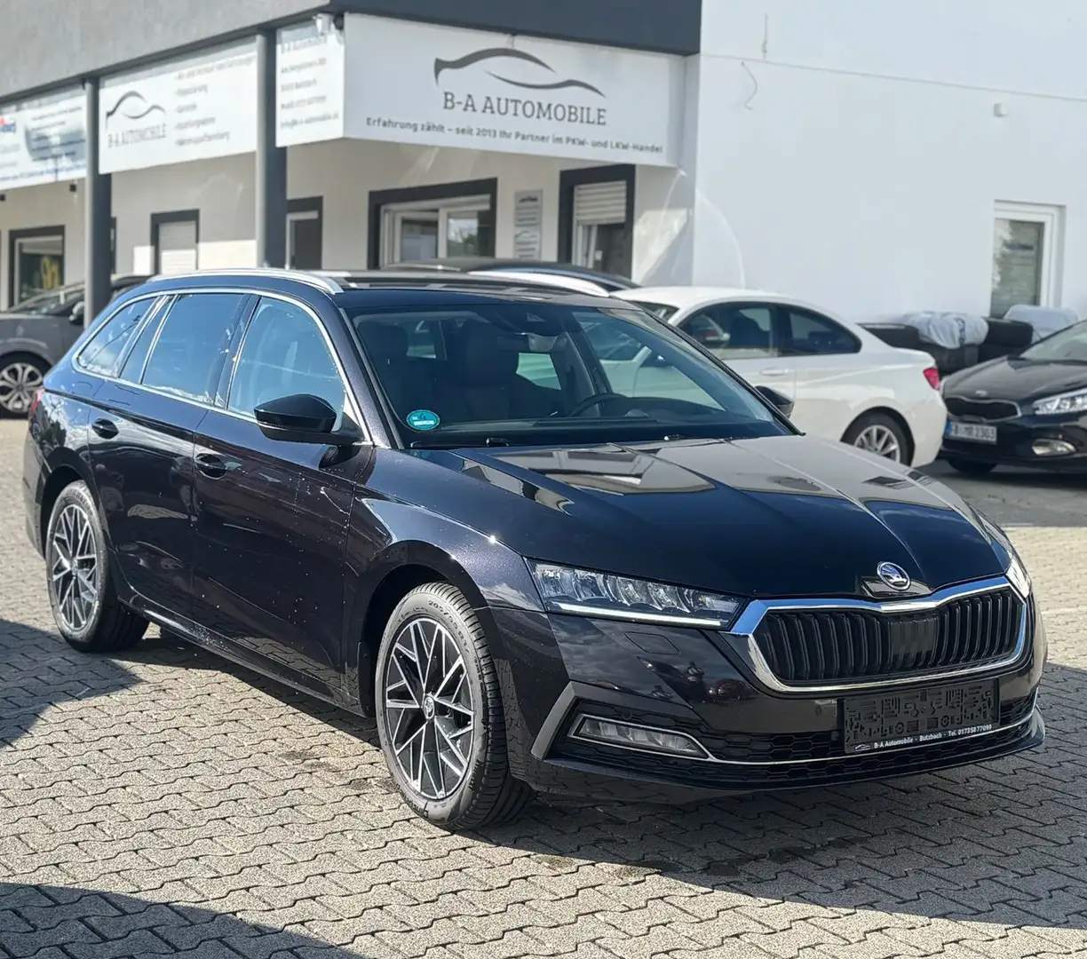 Skoda Octavia Combi Style*TOP ZUSTAND*MwSt ausw. Noir - 1
