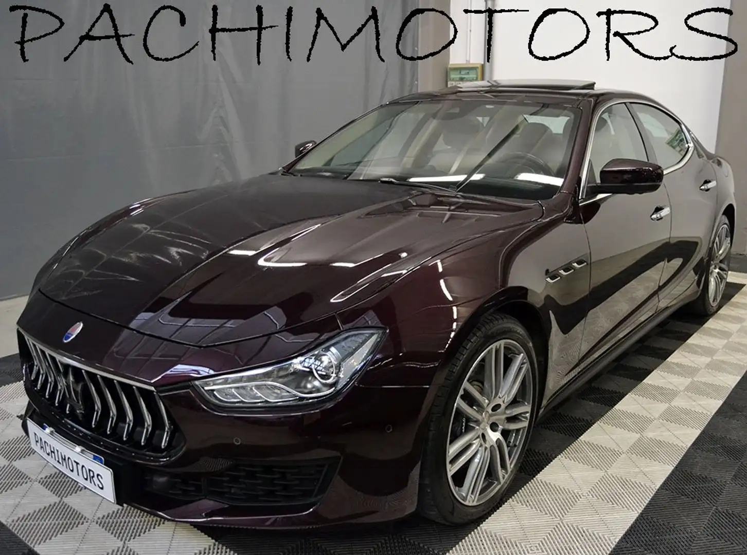 Maserati Ghibli V6 Diesel Km 29.000 -Tetto-Pelle Beige-Iva Esp Lilla - 1