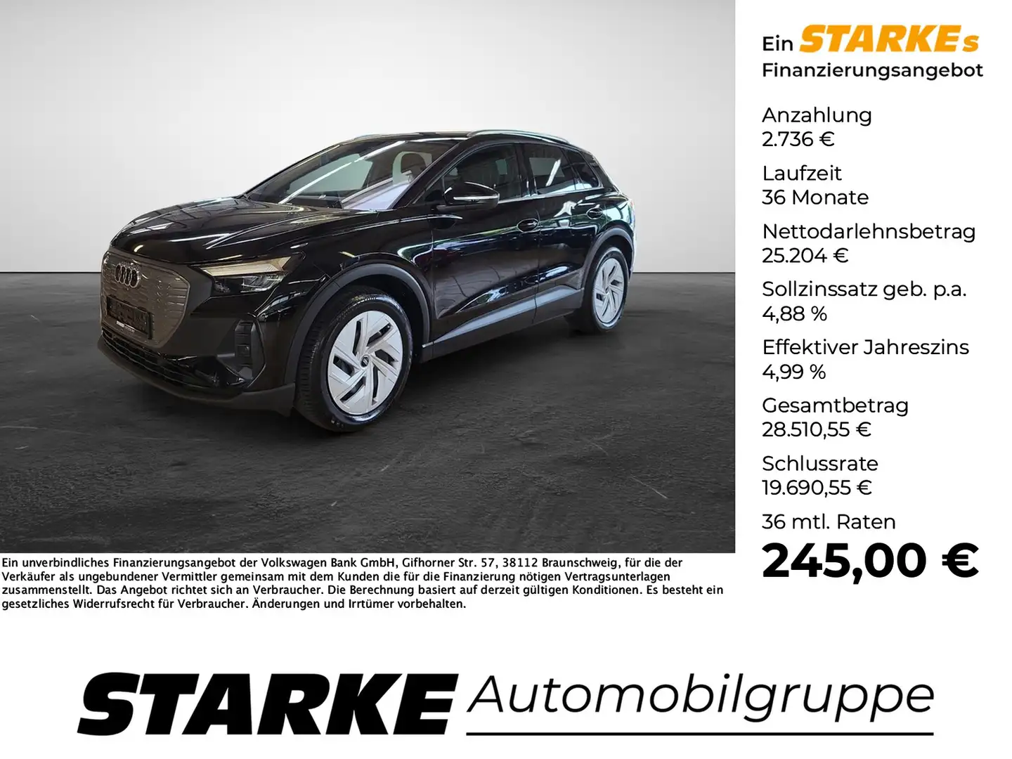 Audi e-tron basis Nero - 1