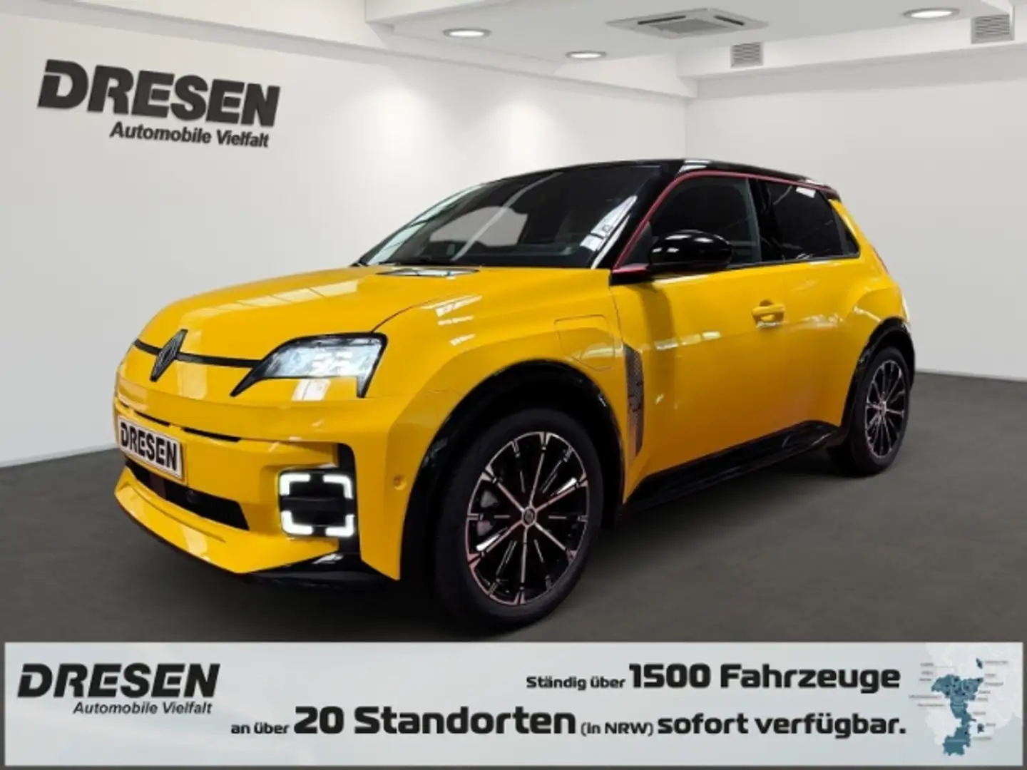 Renault R 5 E-Tech Iconic Five 120 Urban Range HARMAN-KARDON-S Sárga - 1