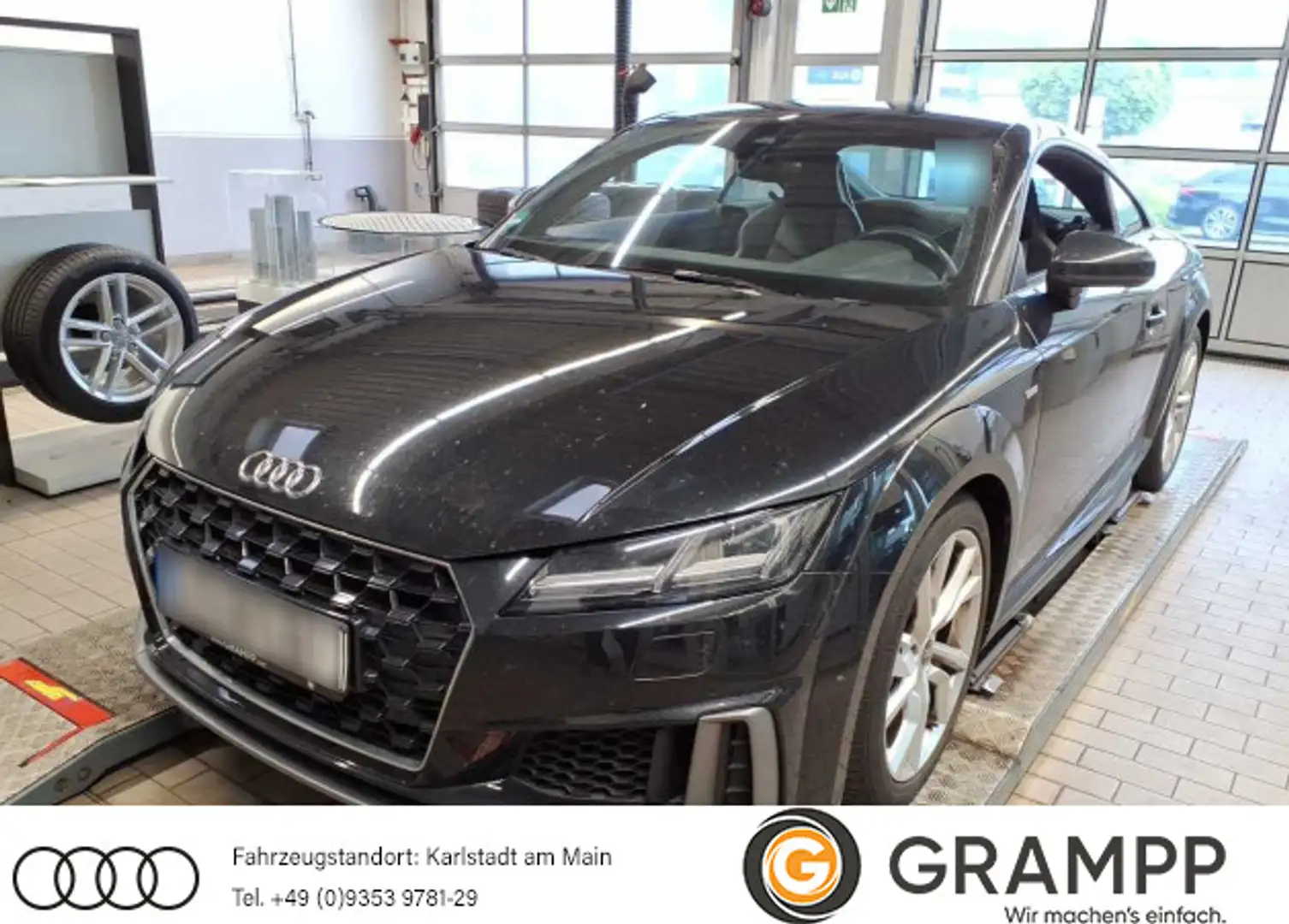 Audi TT 45 TFSI S-tronic +S-LINE+LED+ASSISTS+ Black - 1