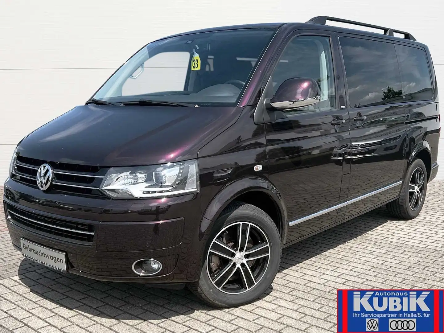 Volkswagen T5 Multivan 2,0 TDI Cup+2x Kindersitze+RNS 510+DAB+SideAssist+ Violett - 2