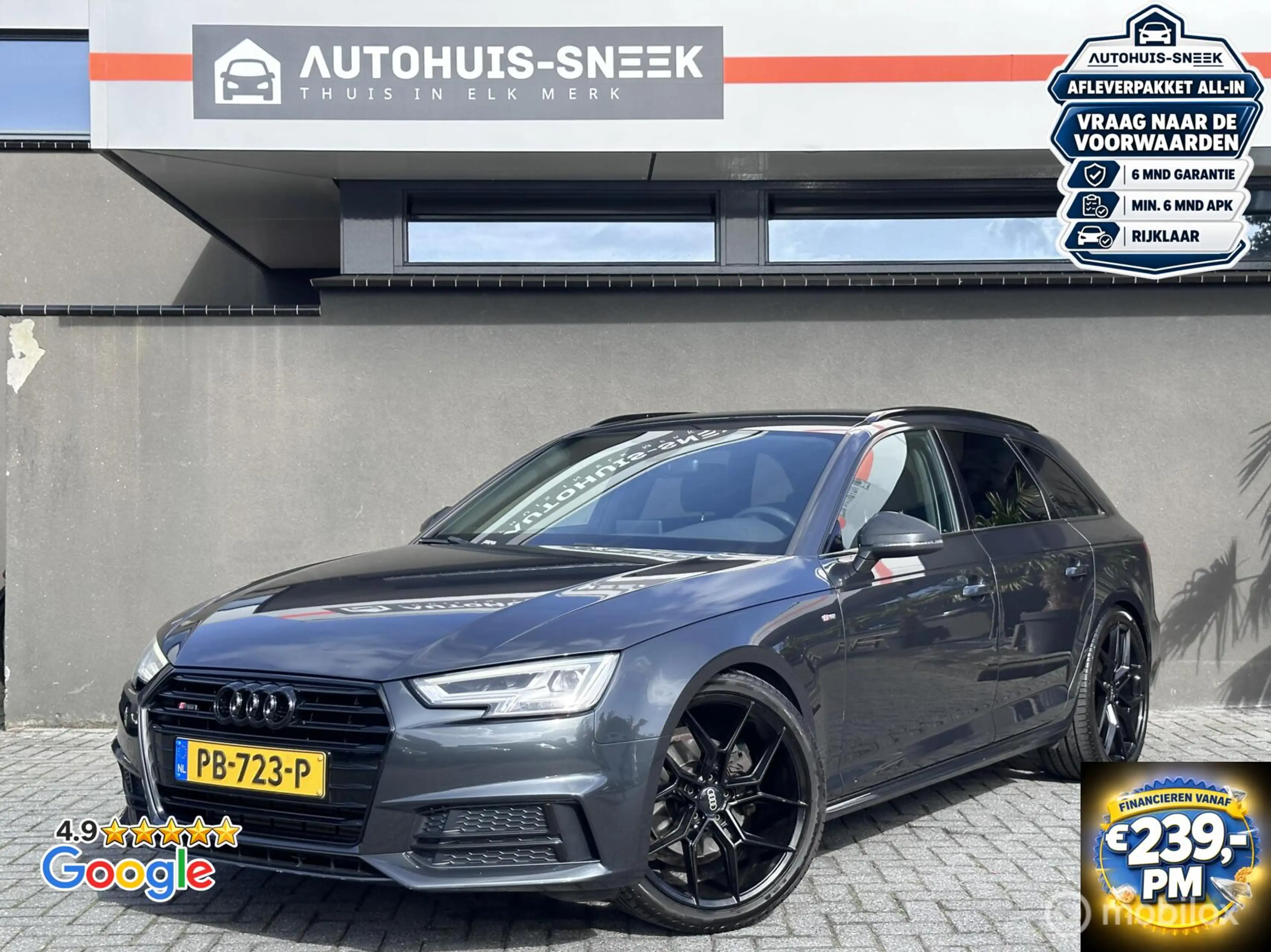 Audi A4 Avant 2.0 TFSI S line | Automaat | B&O | NAP|20” L
