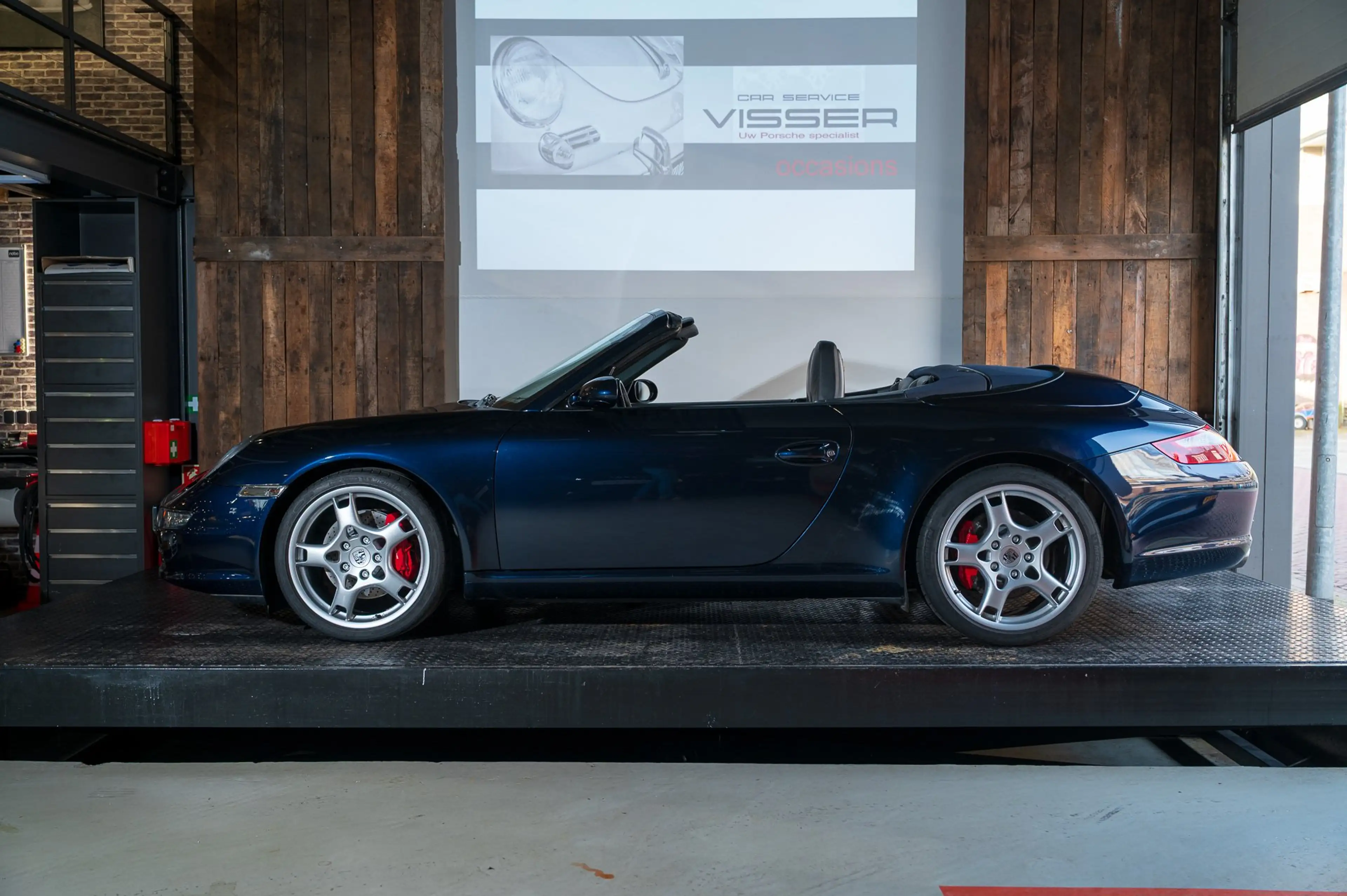 Porsche 997 Carrera S Cabrio Nachtblau-met. gereviseerde motor — photo 3
