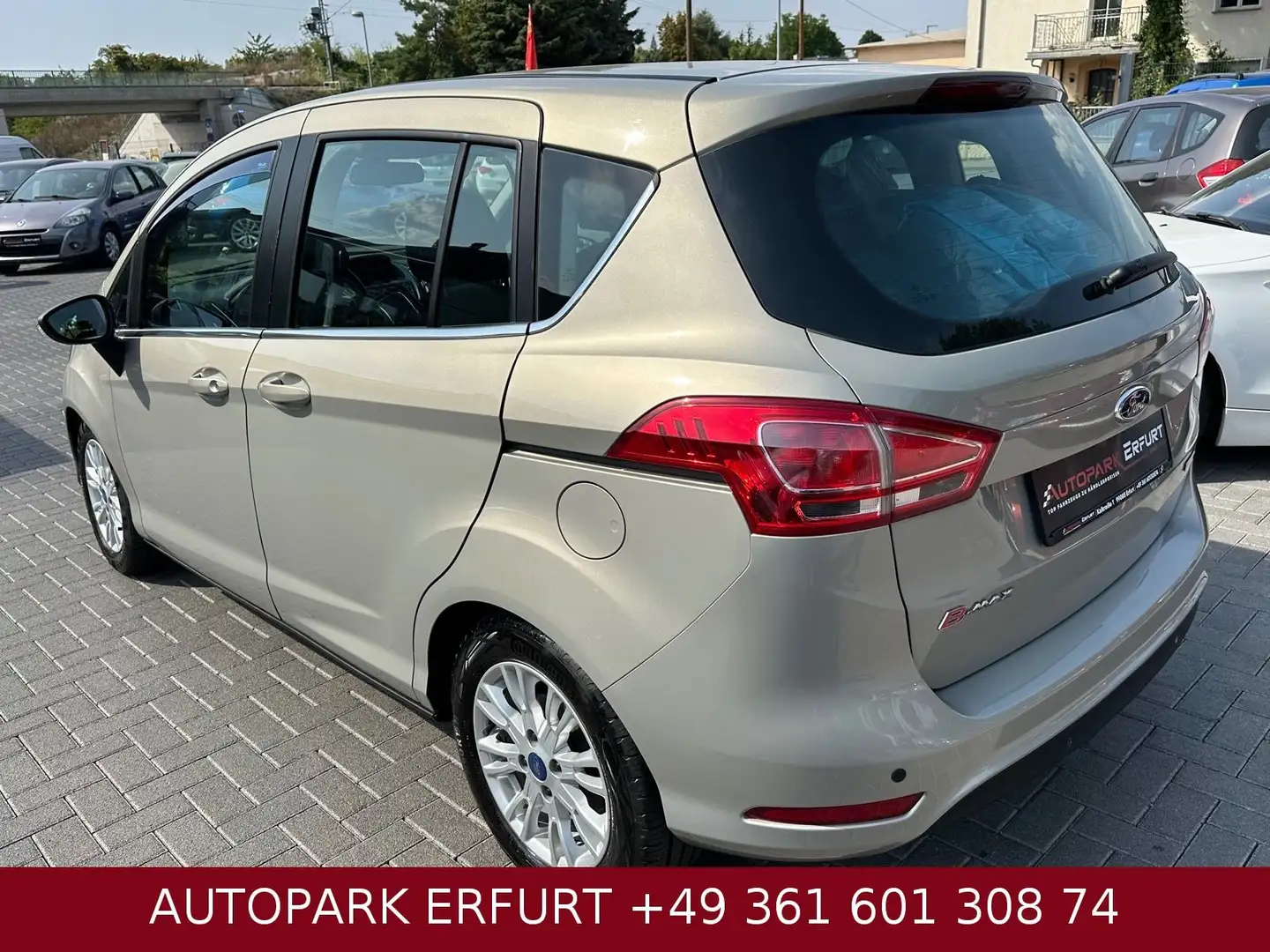 Ford B-Max B-MAX Titanium*Klima*Temp*StzH*Phone*PDC Grau - 2