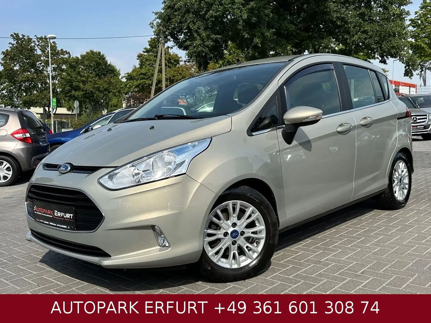 Ford B-Max B-MAX Titanium*Klima*Temp*StzH*Phone*PDC Grau - 1
