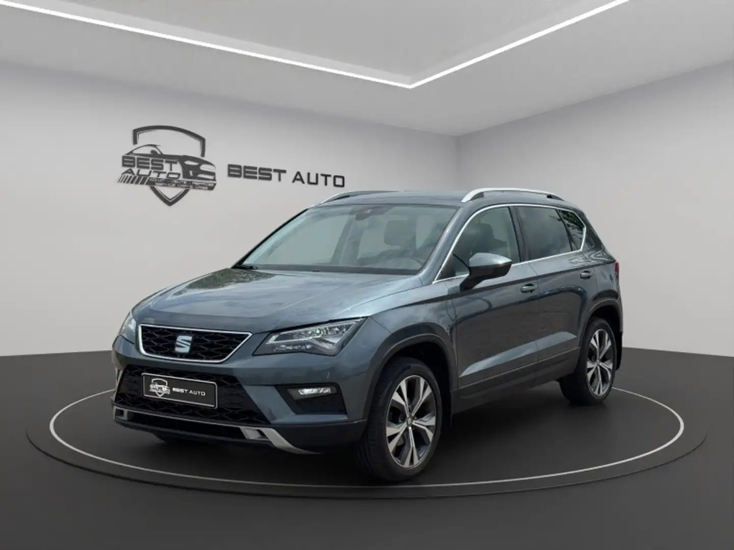 SEAT Ateca 1.6 TDI 115CH START\u0026STOP FR DSG EURO6D-T Gris - 1