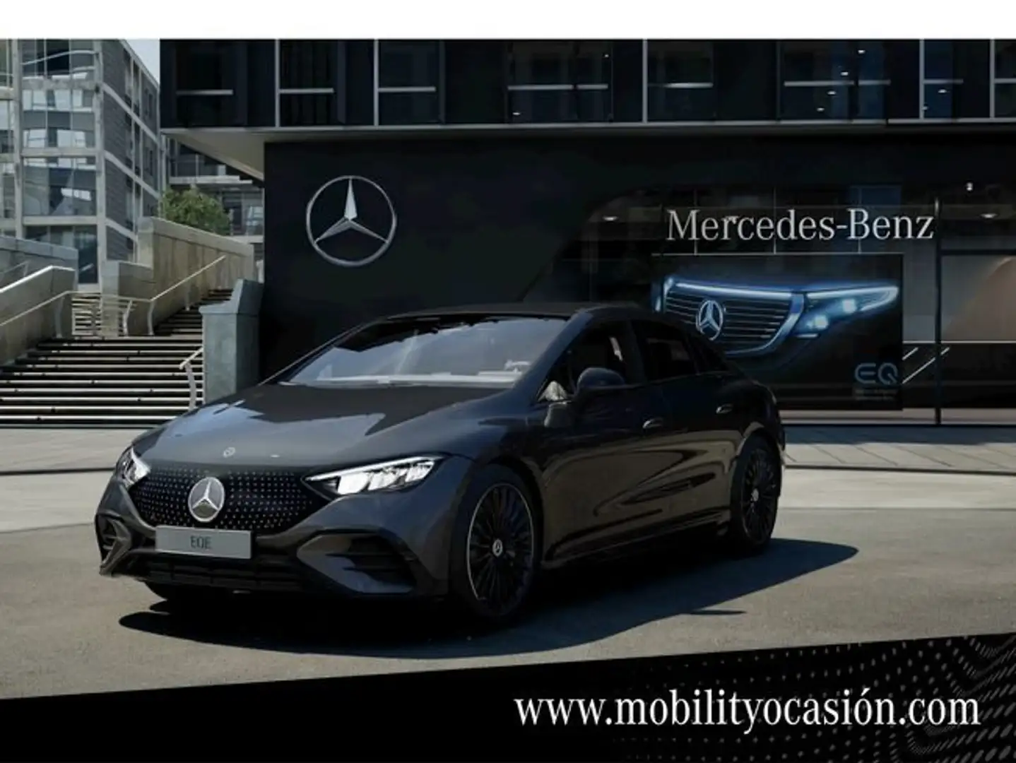 Mercedes-Benz EQE 350 amg line exterior e interior Gris - 1