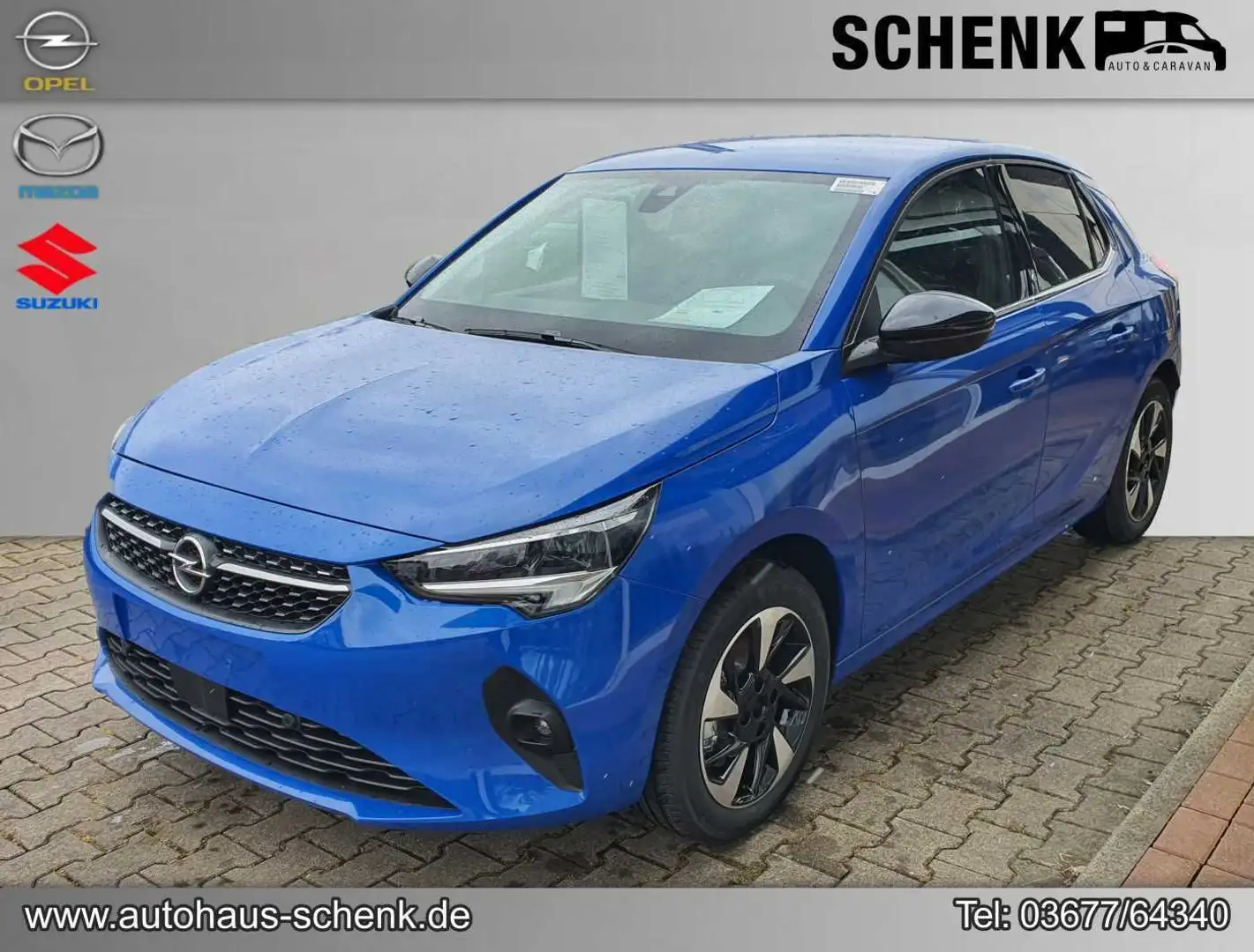 Opel Corsa Corsa-e Elegance*PDC*SHZ*LHZ*3-phasig Bleu - 2