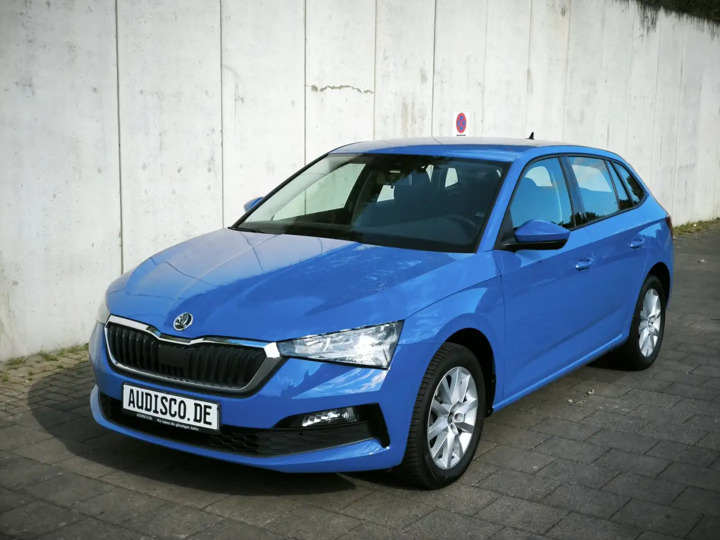 Skoda Scala 1.0TGI G-Tec Ambition LED PDC Scheckheft Blu/Azzurro - 1