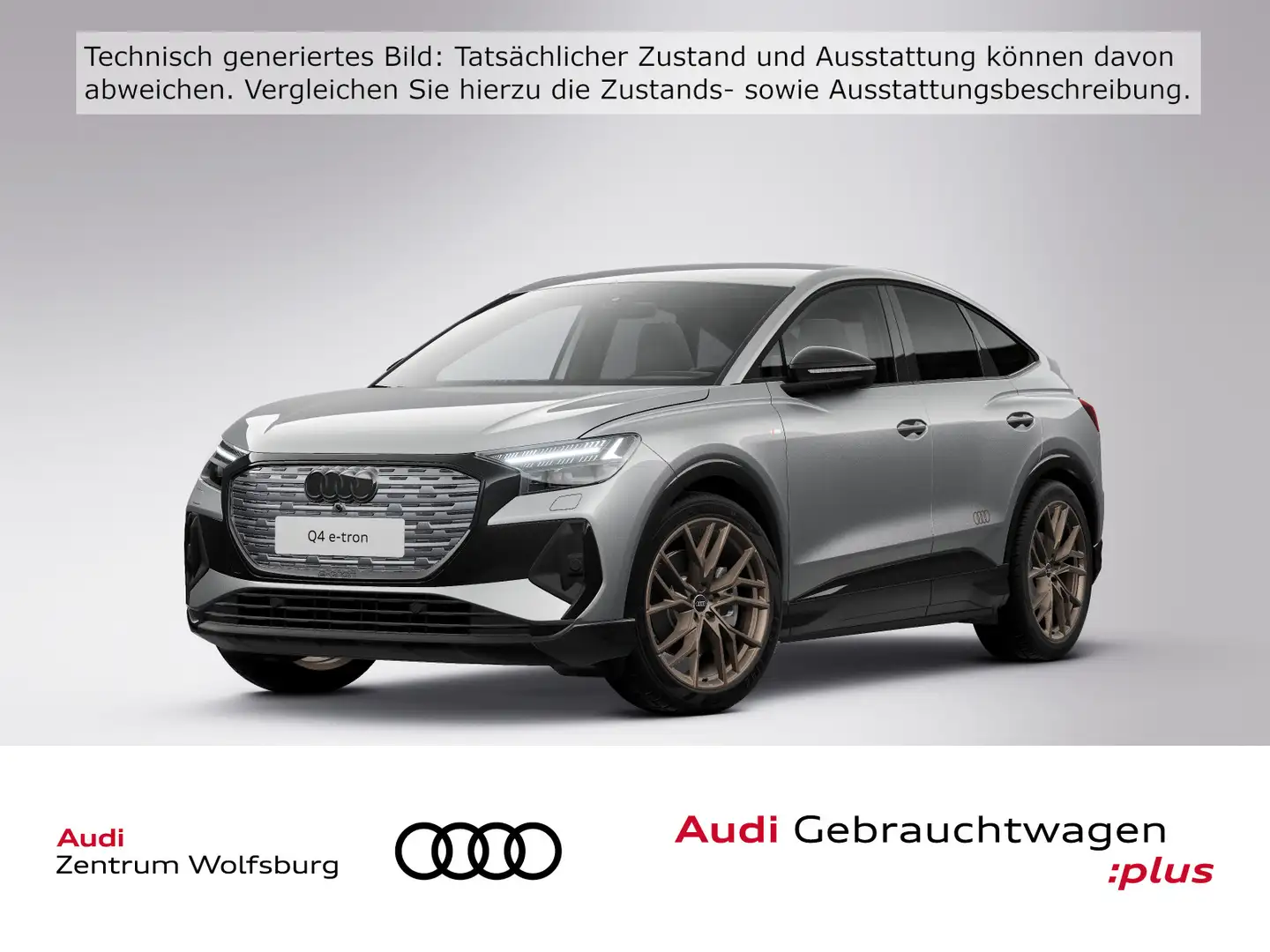 Audi Q4 e-tron Q4 Sportback 40 e-tron Einparkhi/Multilenk/Sitzh Grau - 1