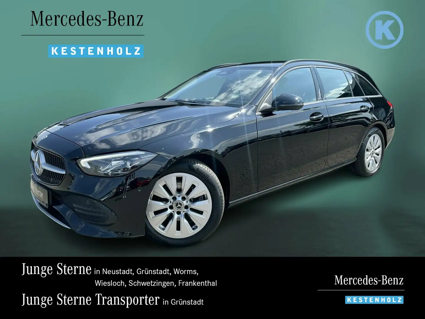 Mercedes-Benz C 200 C 200 d T KAMERA+TEMPO+EASYP+SPUR/BREMS+SITZHEIZ Noir - 1
