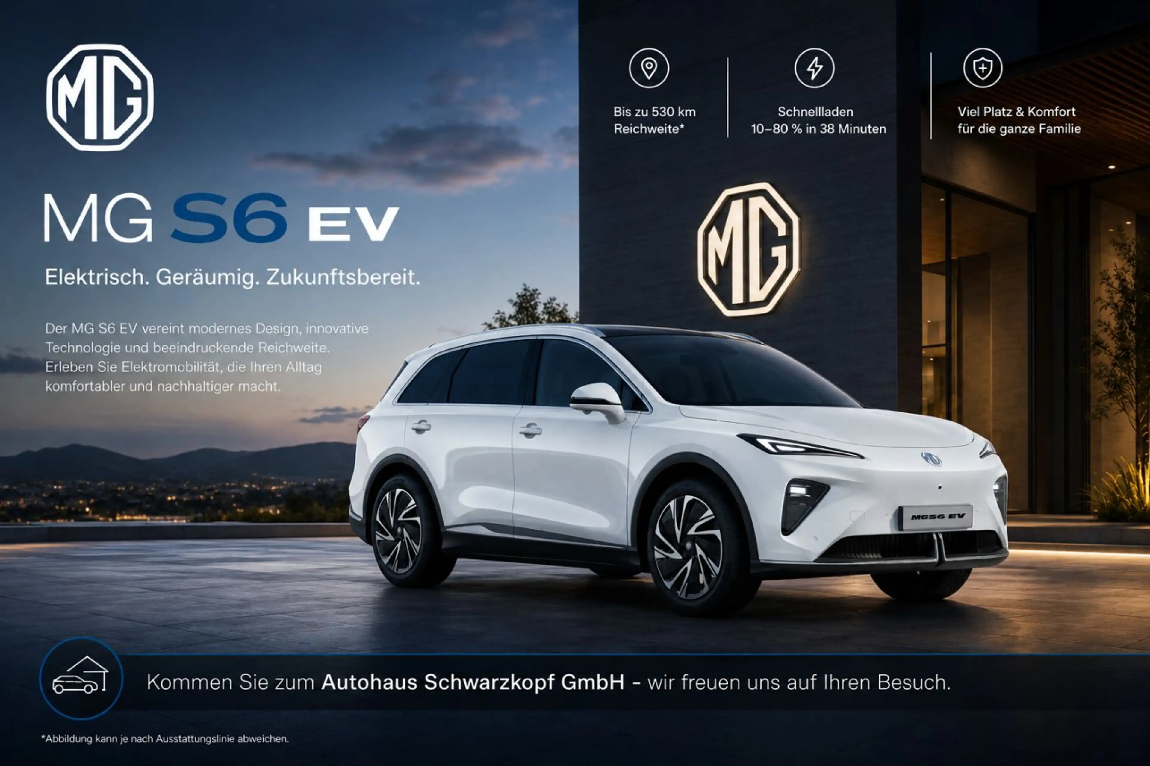 MG MGS6 EV Vollausstattung und viel Reichweite — photo 3