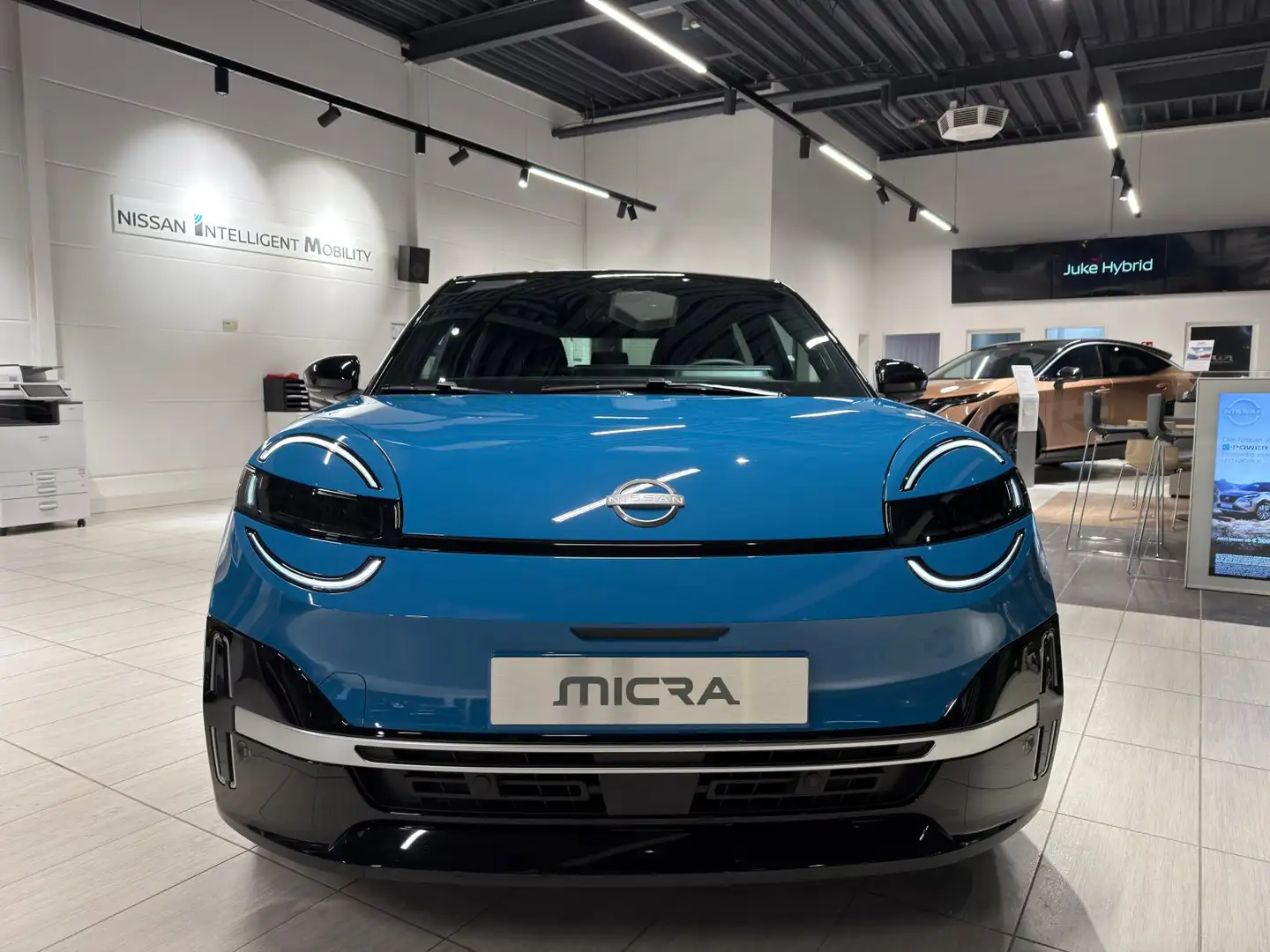 Nissan NEW MICRA EV 52kWh EVOLVE/GOOLGE/PROPILOT/WINTERPA Синий - 2