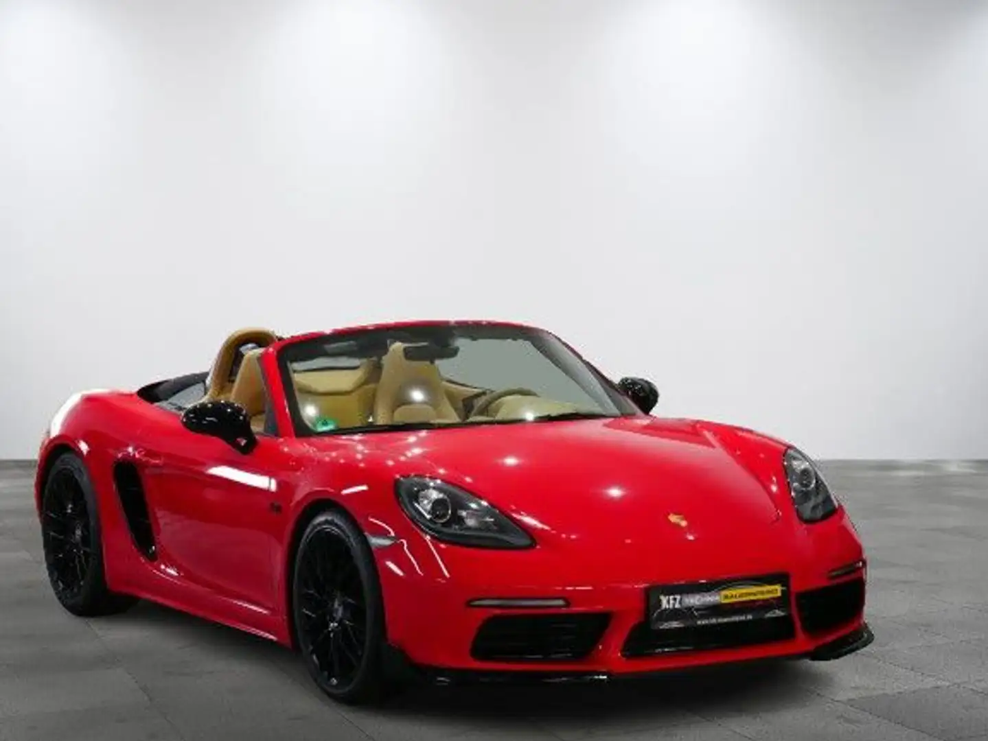 Porsche Boxster 718 Boxster 2.0 6-GANG 1.Hand KTB-LINE Rosso - 1
