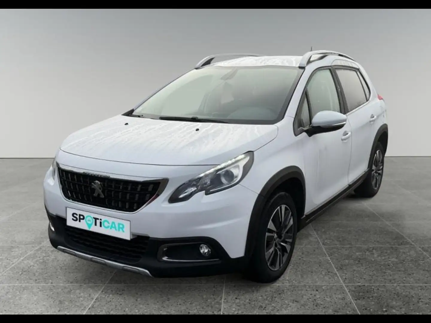 Peugeot 2008 1.5 BlueHDi 100ch E6.c Allure Blanc - 1