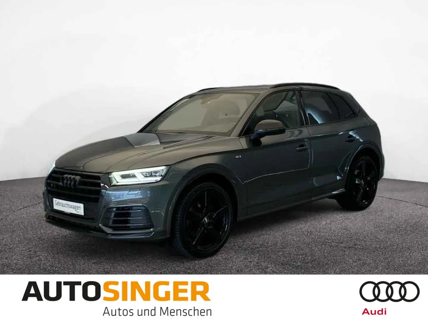 Audi SQ5 3.0 TFSI qua *NAVI*PANO*AHK*LED*R-CAM*LUFTF* Сірий - 1