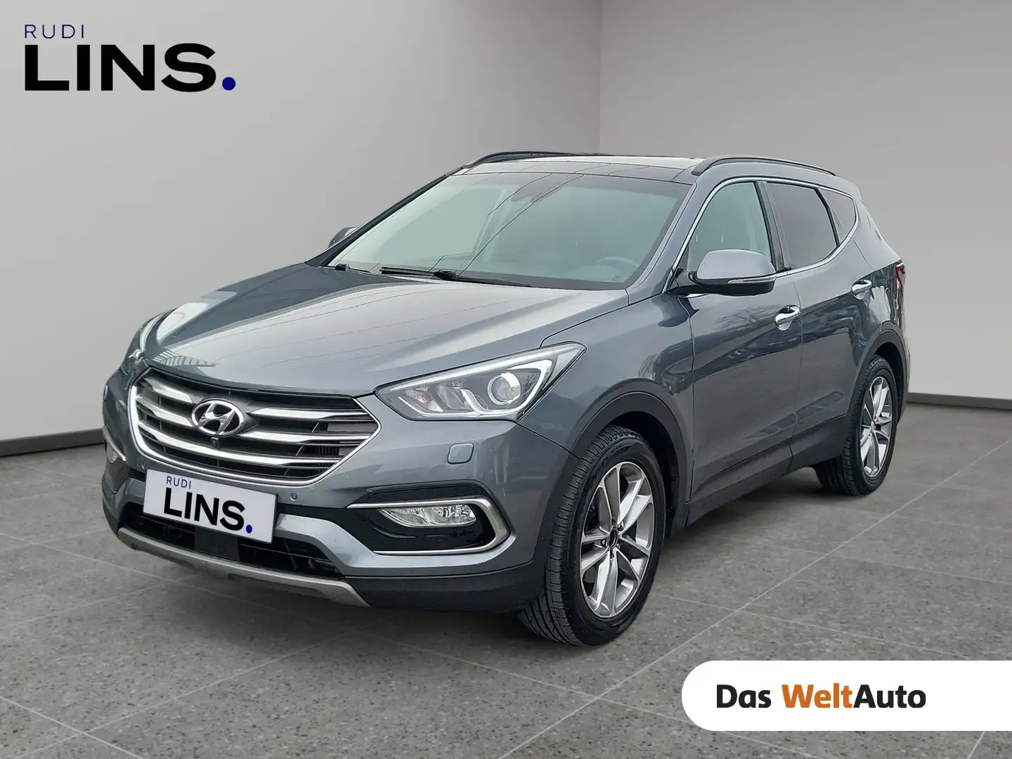 Hyundai SANTA FE 2,2 CRDi 4WD Start-Stopp Aut. P Grau - 1
