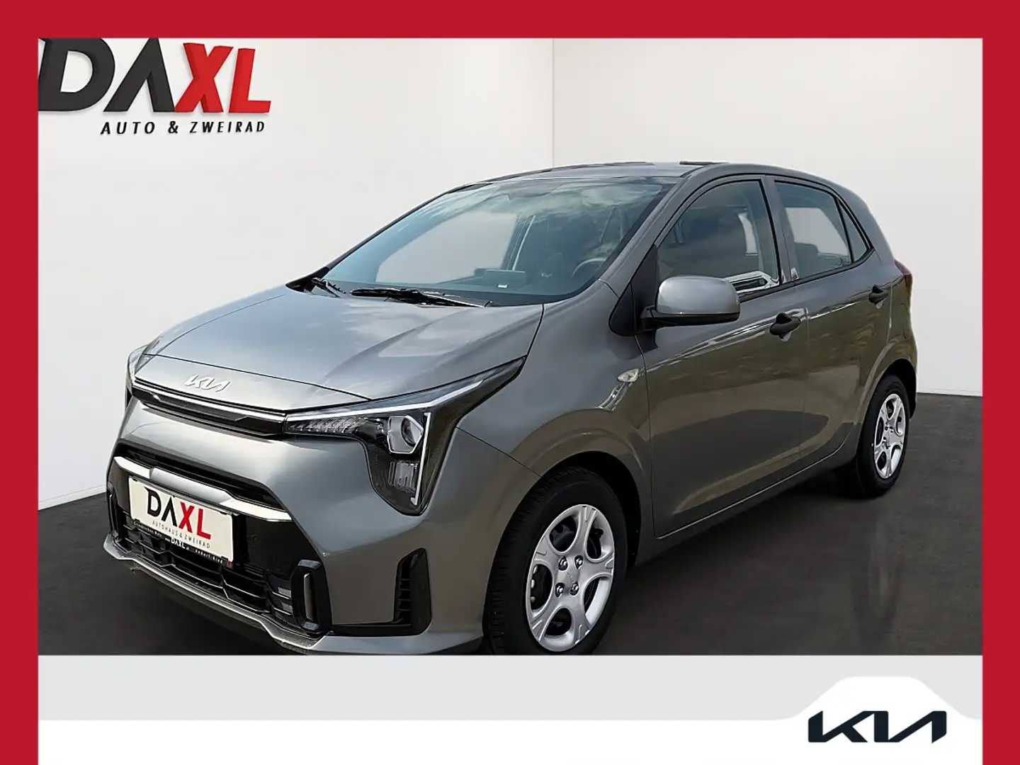 Kia Picanto 1,0 GDI Titan 4 Stz. *prompt* Grau - 1