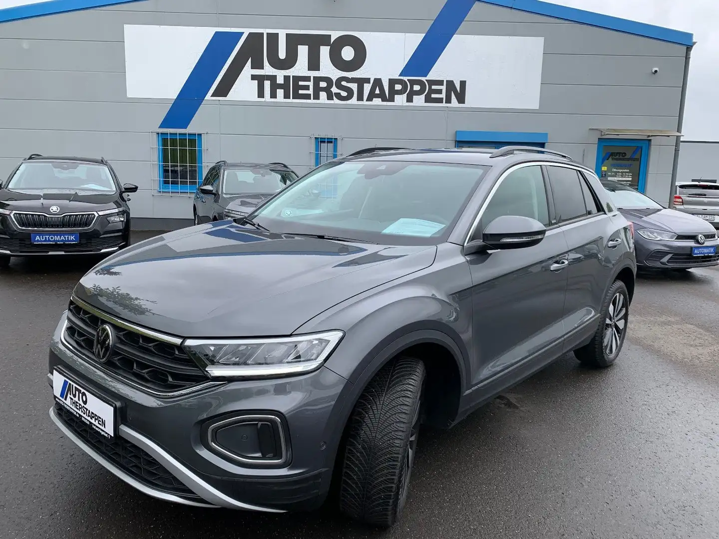 Volkswagen T-Roc 110PS Move Navi/Sitzh./PDC/LED/18°Reifen Grau - 1