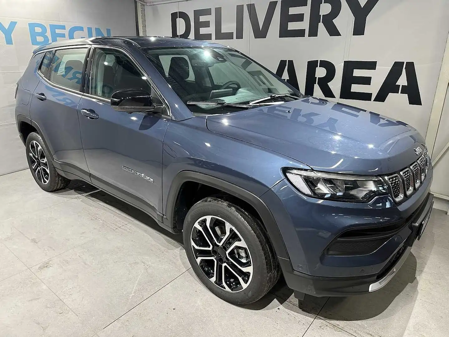 Jeep Compass 2ª serie 1.5 Turbo T4 130 CV MHEV 2WD Altitude Azul - 2
