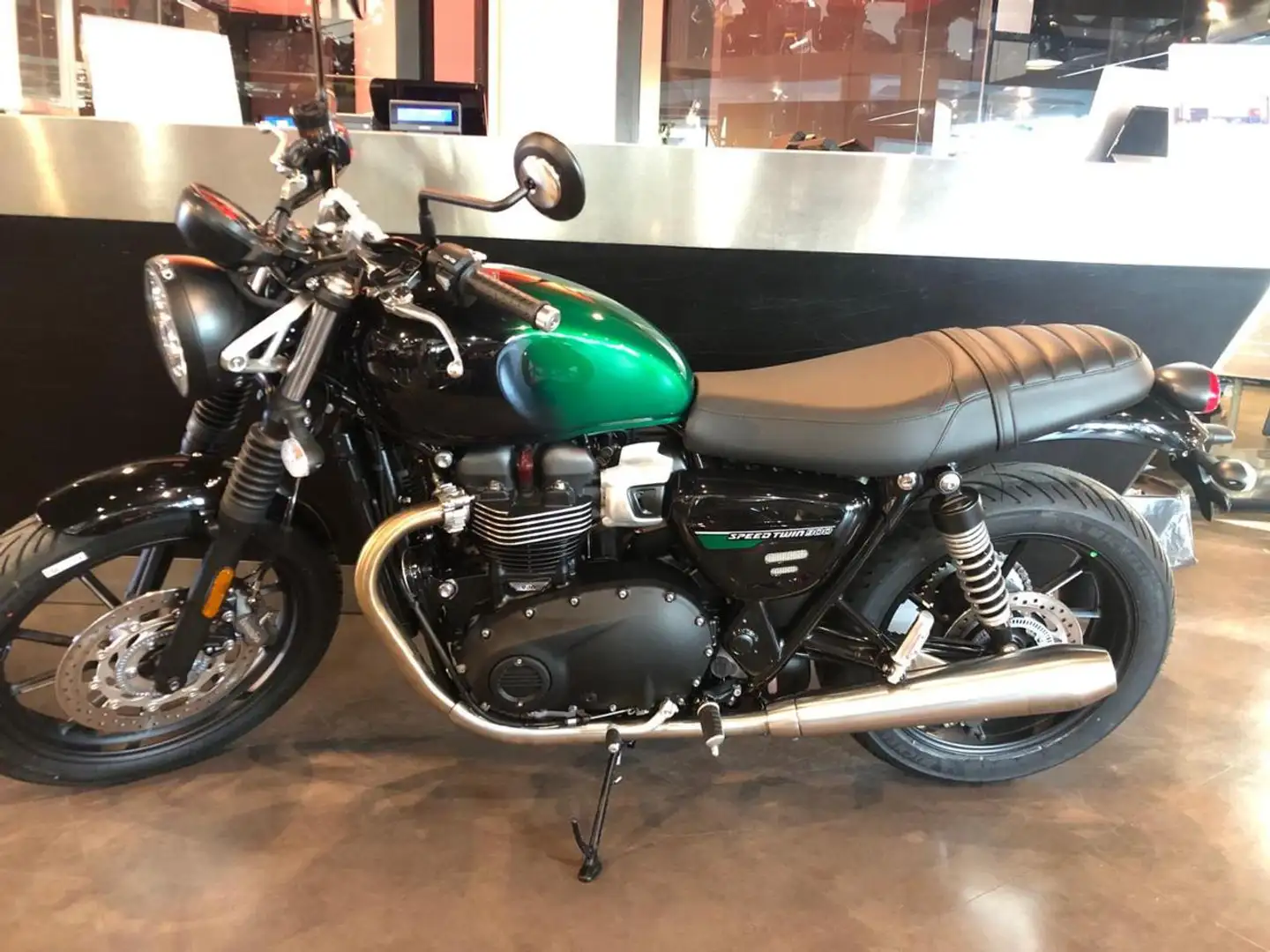 Triumph Speed Twin 900 Zielony - 2