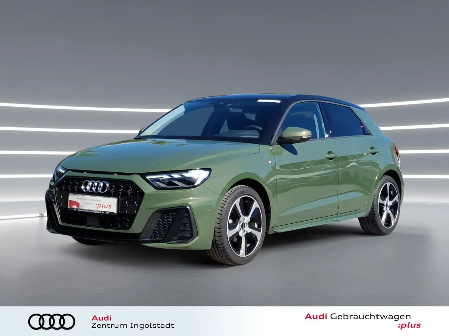 Audi A1 Sportback 25 TFSI S line NAVI LED Opt. Schw. Grün - 2